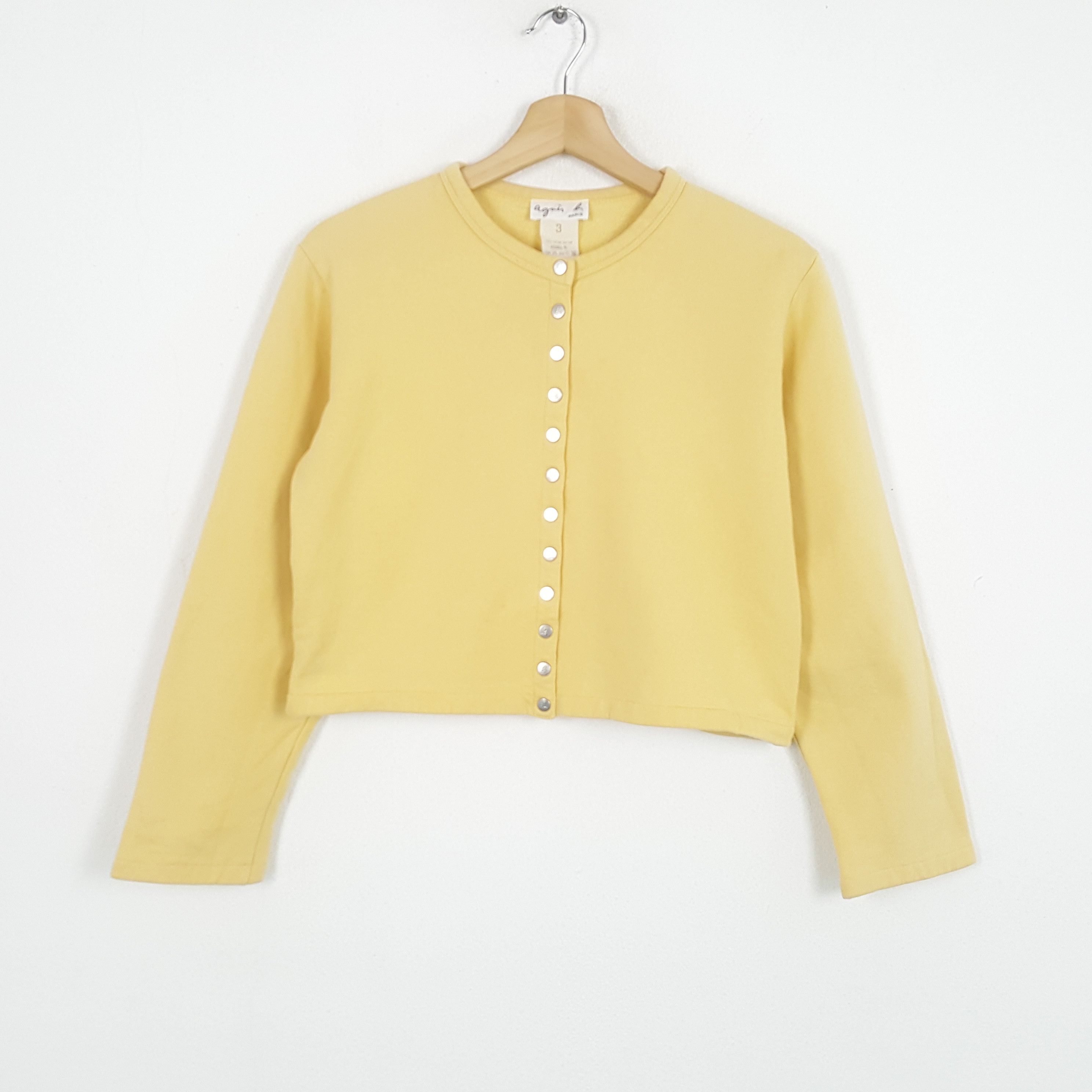 Japanese Brand × Vintage × agnes b. Vintage AGNES B. Fashion Designer Brand Shirts Size S / US 4 / IT 40 - 1 Thumbnail