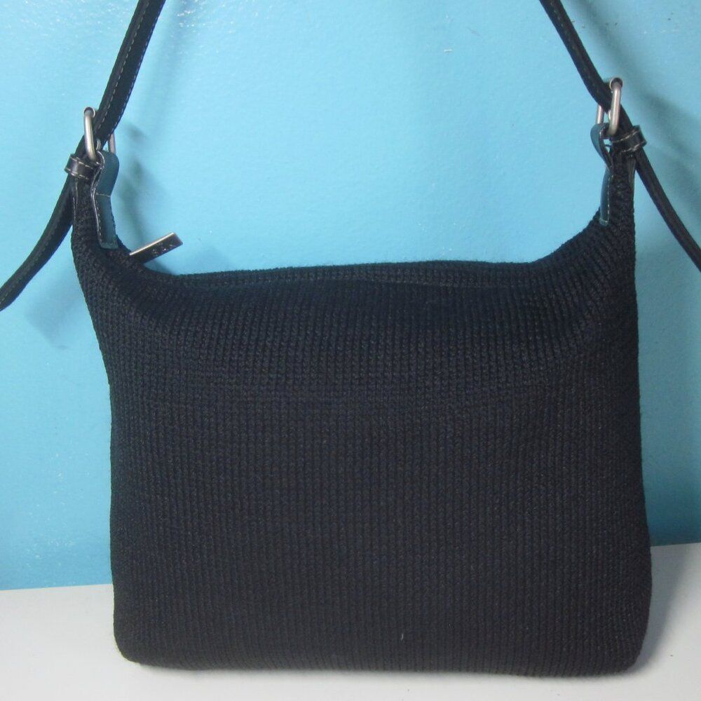 Other The Sak Black Knit Zip Top Shoulder Bag 9 X 11 Size ONE SIZE - 8 Thumbnail