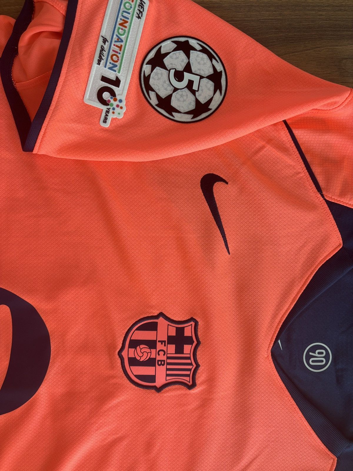 Nike BARCELONA 25/26 THIRD KIT Size US XL / EU 56 / 4 - 4 Thumbnail