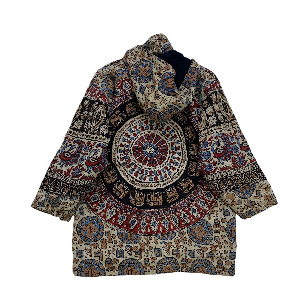 Japanese Brand Japanese Brand Art Over Print Detachable Hooded Jacket Size M / US 6-8 / IT 42-44 - 2 Thumbnail