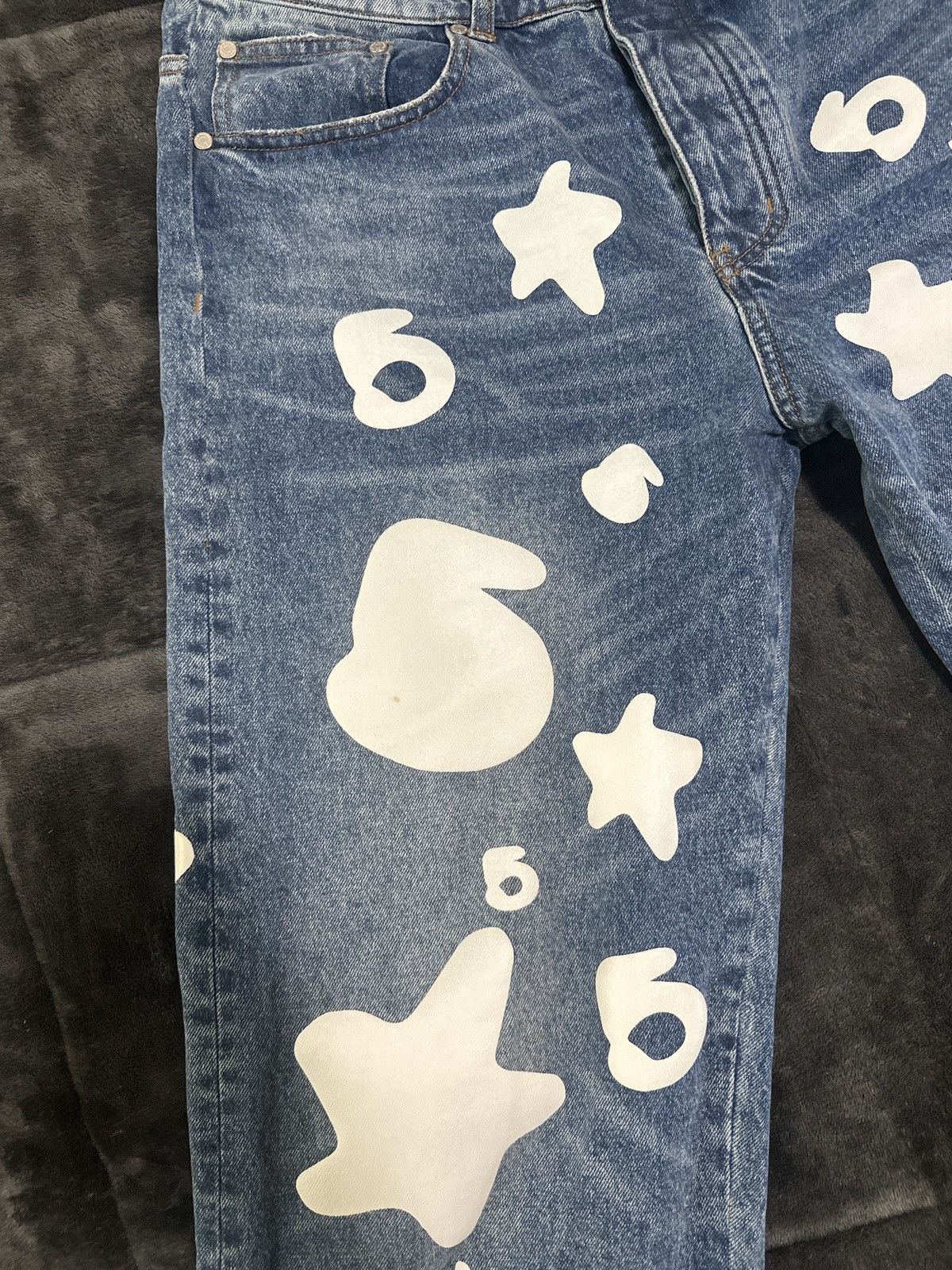 Sp5der BELUGA WASH DENIM Size US 34 / EU 50 - 8 Thumbnail