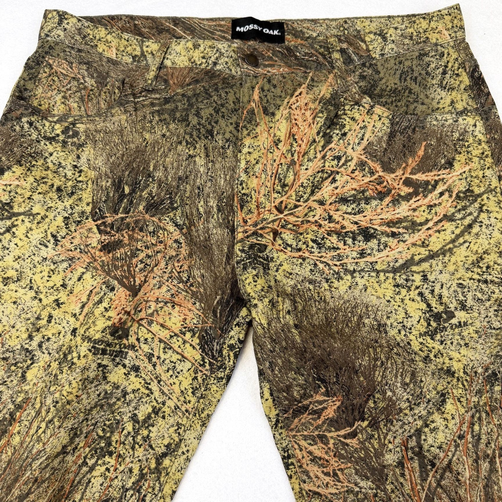 Vintage Mossy Oak Mens Pants 38x32 Green Brush Camo Chino Hunting Outdoor Workwear Size US 38 / EU 54 - 4 Thumbnail