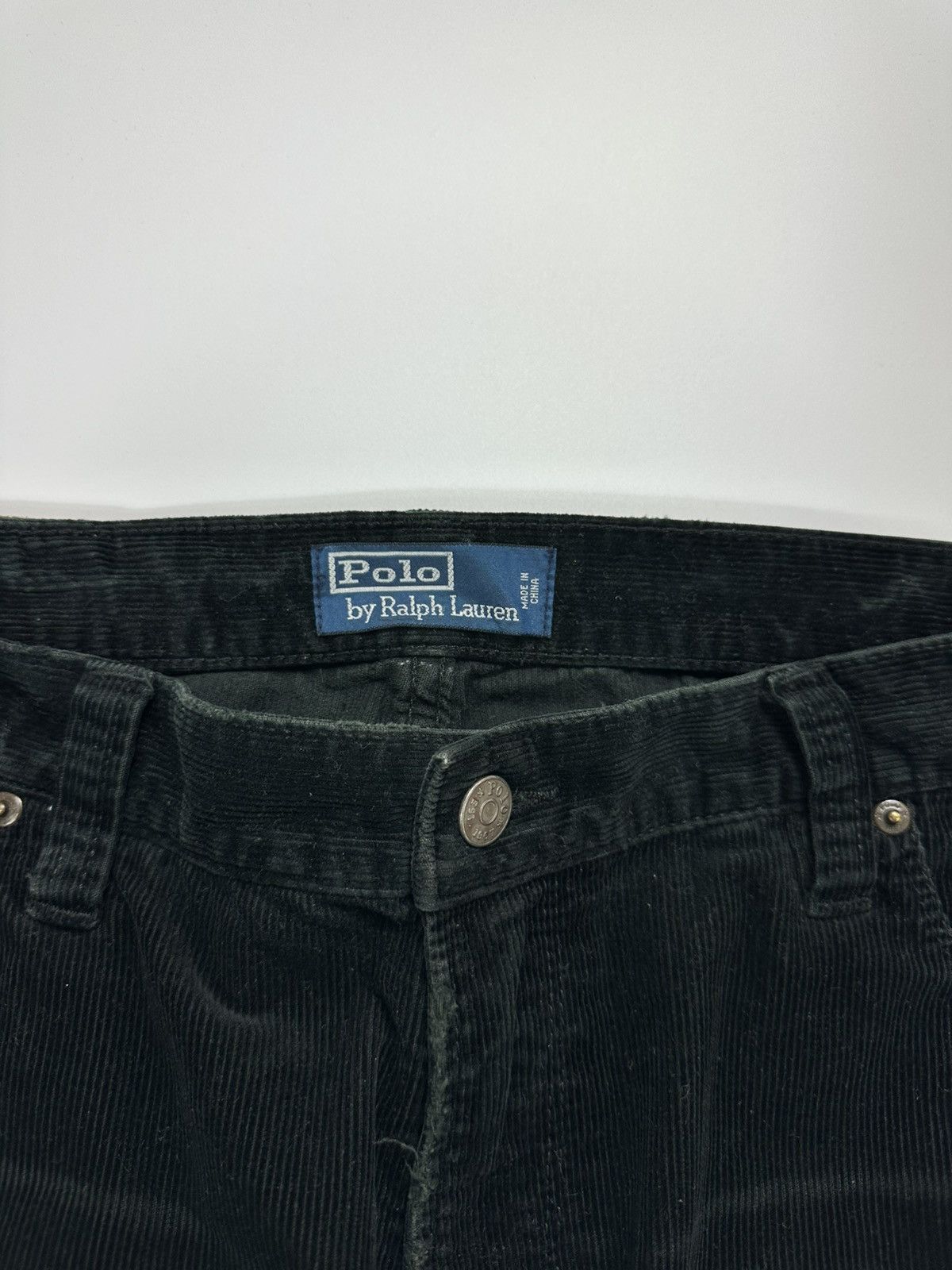 Polo Ralph Lauren Polo Ralph Lauren Cordoury Casual Pants 34 Size Black Size US 34 / EU 50 - 9 Thumbnail