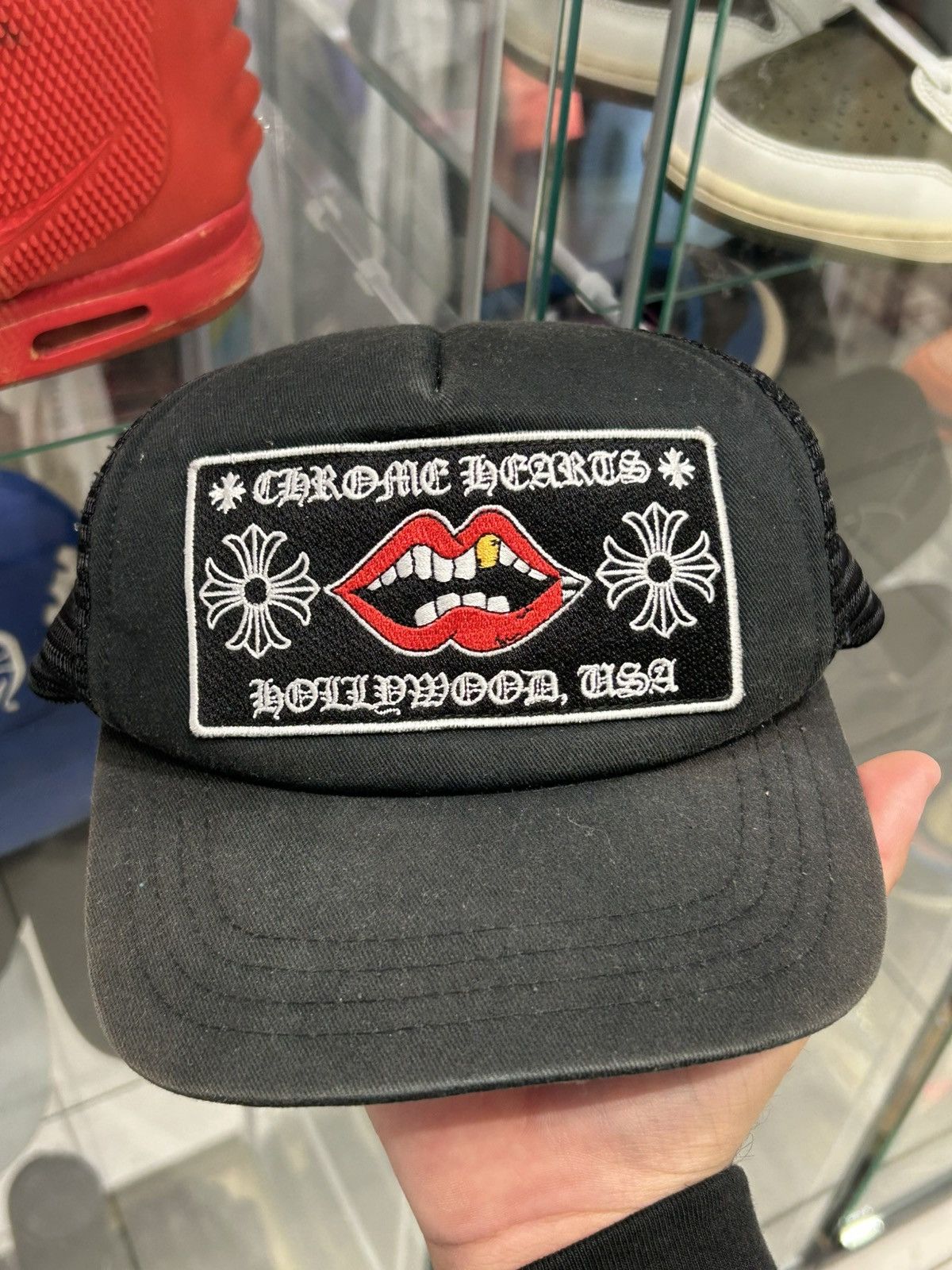 Chrome Hearts Chrome hearts Matty Boy hollywood Trucker black Size ONE SIZE - 1 Thumbnail