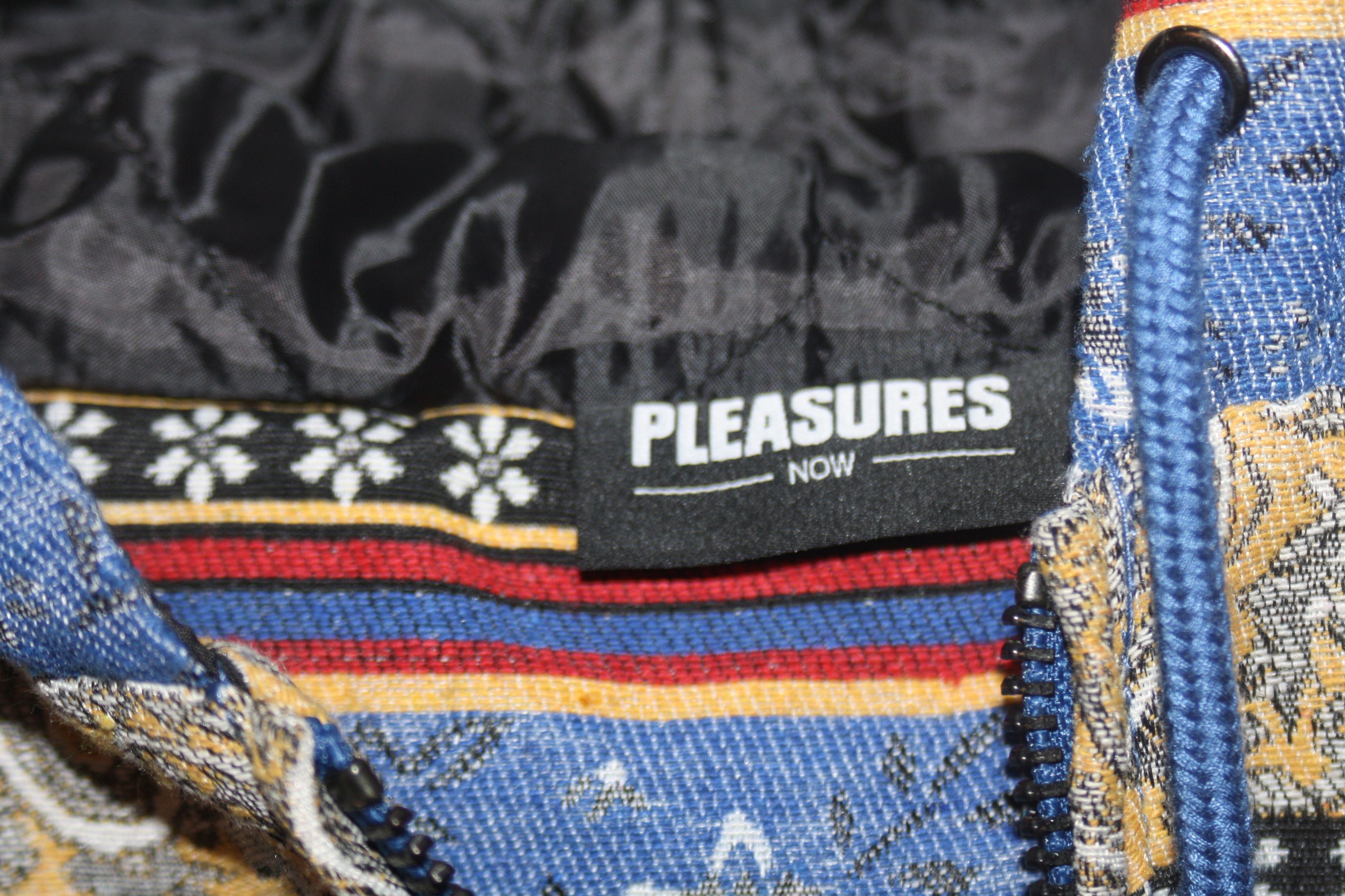 Pleasures Pleasures Paisley Zip-Up Jacket Size US L / EU 52-54 / 3 - 3 Thumbnail
