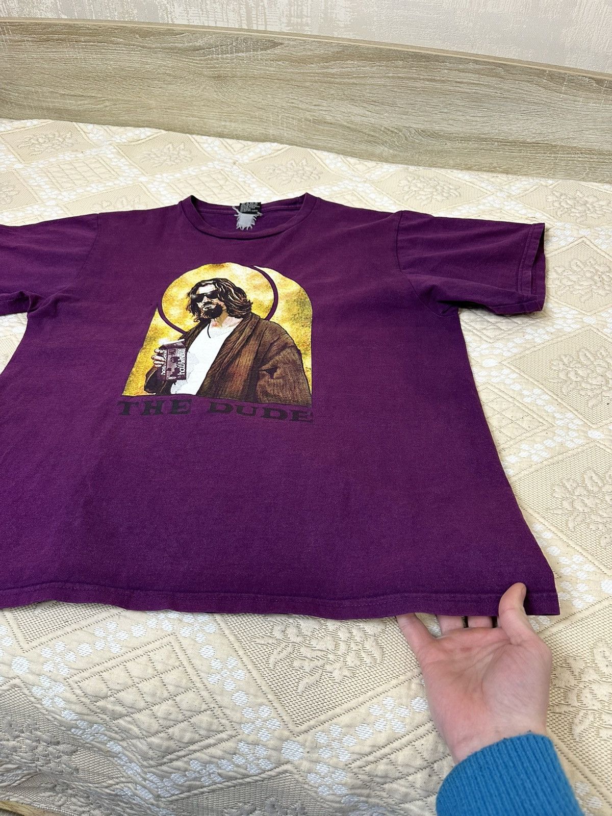 Universal Studios 🔥 2000s The BIG LEBOWSKI THE DUDE PROMO MOVIE TSHIRT TEE Y2K Size US M / EU 48-50 / 2 - 12 Thumbnail