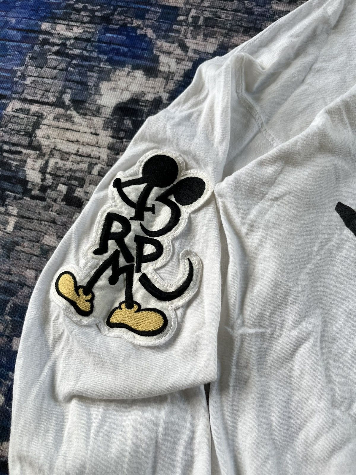 45rpm × Japanese Brand × Vintage RARE 45 RPM Studio Spell Out Long Sleeve Japan Size US XL / EU 56 / 4 - 4 Thumbnail