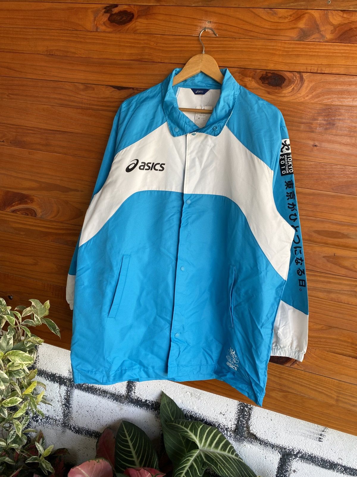 Asics ASICS Water Station Tokyo Marathon Jacket | Vintage Sports Size US M / EU 48-50 / 2 - 4 Thumbnail