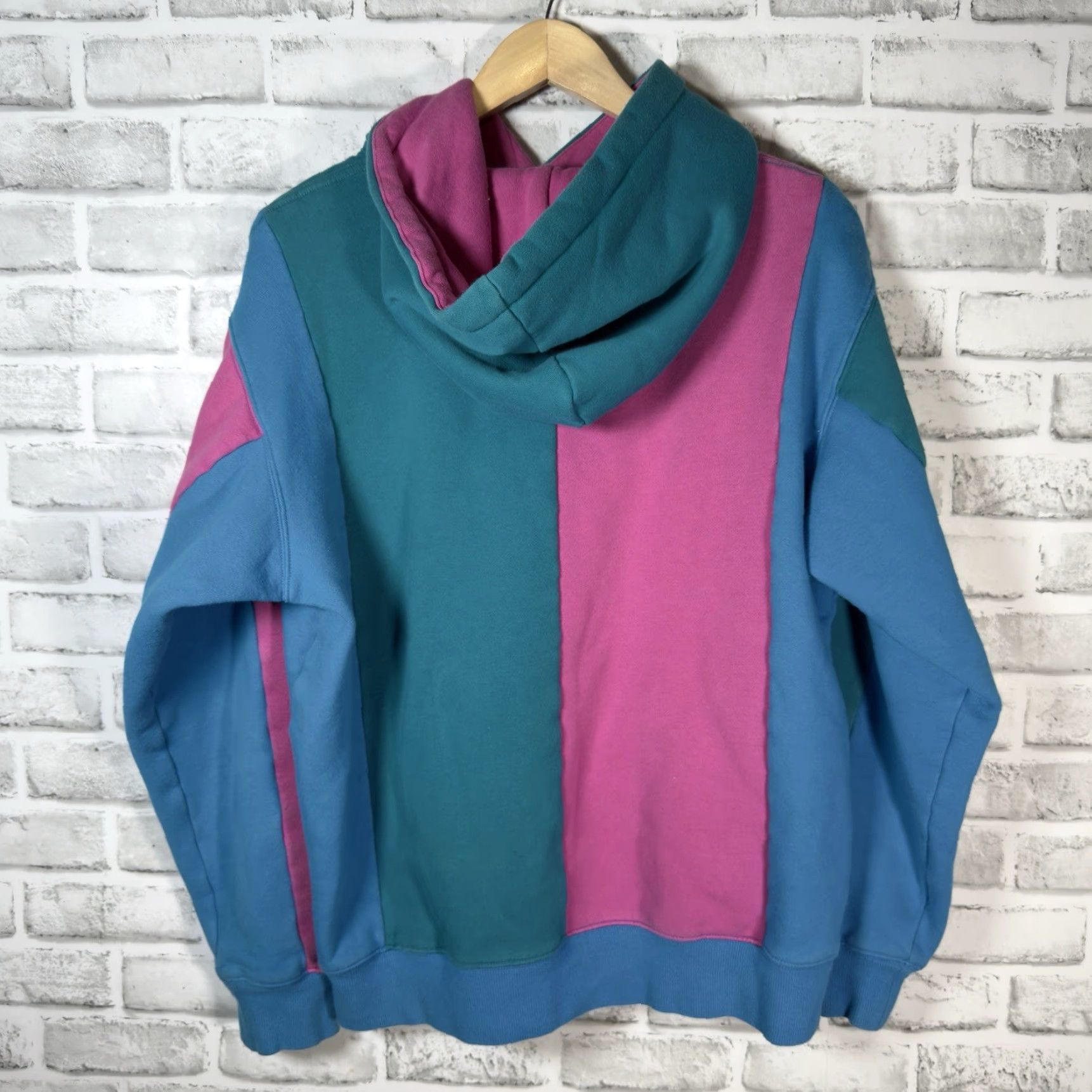Teddy Fresh Teddy Fresh Hoodie Mens L Blue Pullover Hooded Drawstring Pullover Size US L / EU 52-54 / 3 - 5 Thumbnail