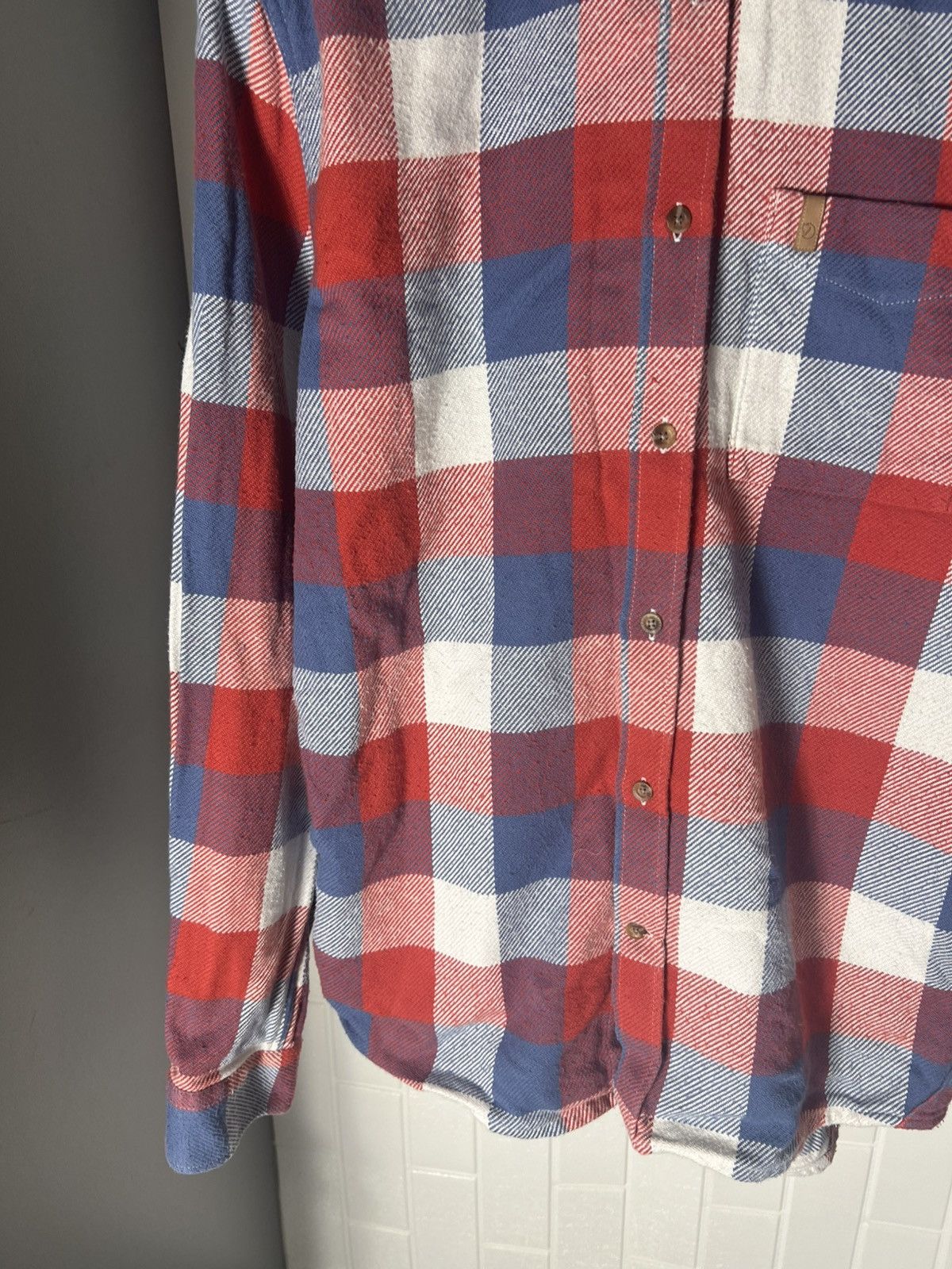 Fjallraven × Vintage VERY RARE FJALLRAVEN LONG SLEEVE SHIRT DESIGNER FLANNEL 90s Size US M / EU 48-50 / 2 - 3 Thumbnail