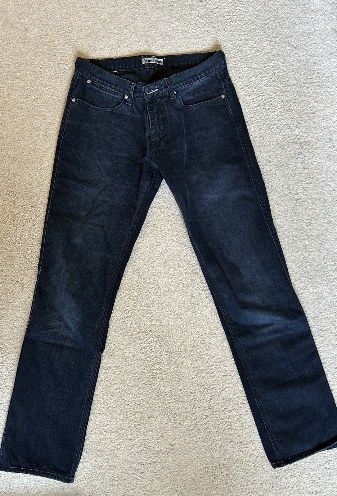 Acne Studios Acne Studios Max Blackness Jeans Size US 31 - 1 Thumbnail