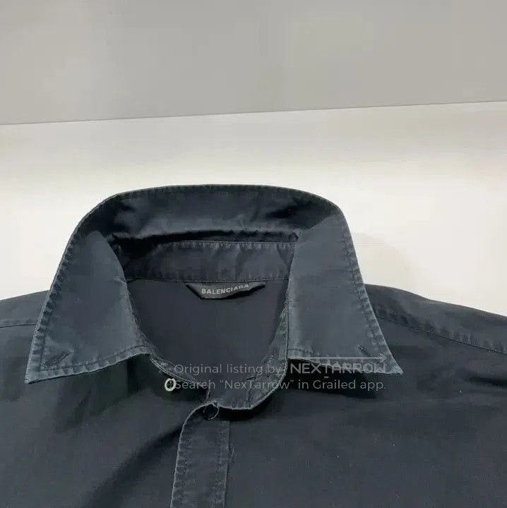 Balenciaga Balenciaga Logo Print Short Sleeve Shirt. Size US M / EU 48-50 / 2 - 1 Thumbnail