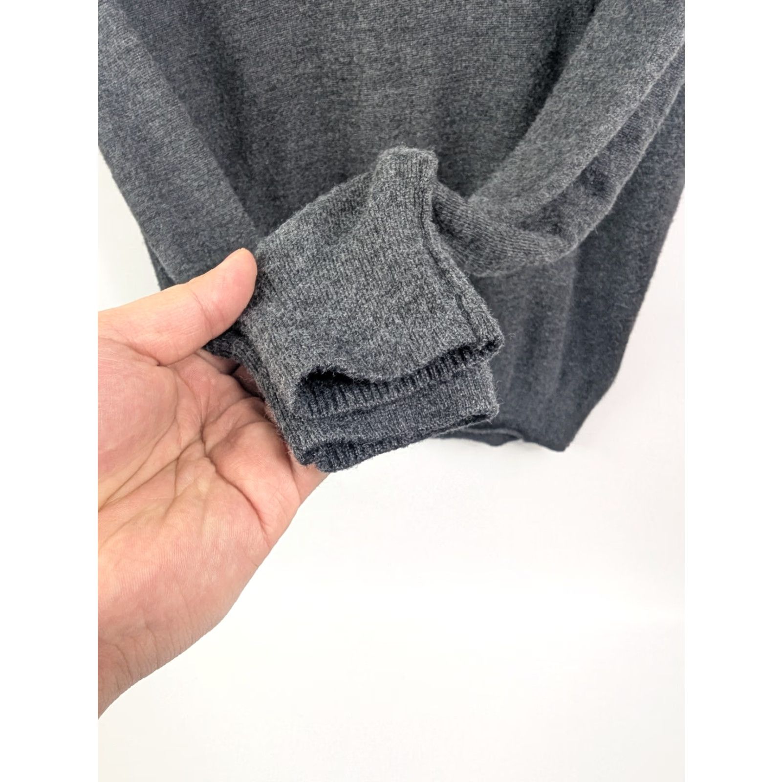 Nike Nike V-Neck Sweater Men L Grey Golf Tour Performance Knit Merino Wool Size US L / EU 52-54 / 3 - 3 Thumbnail