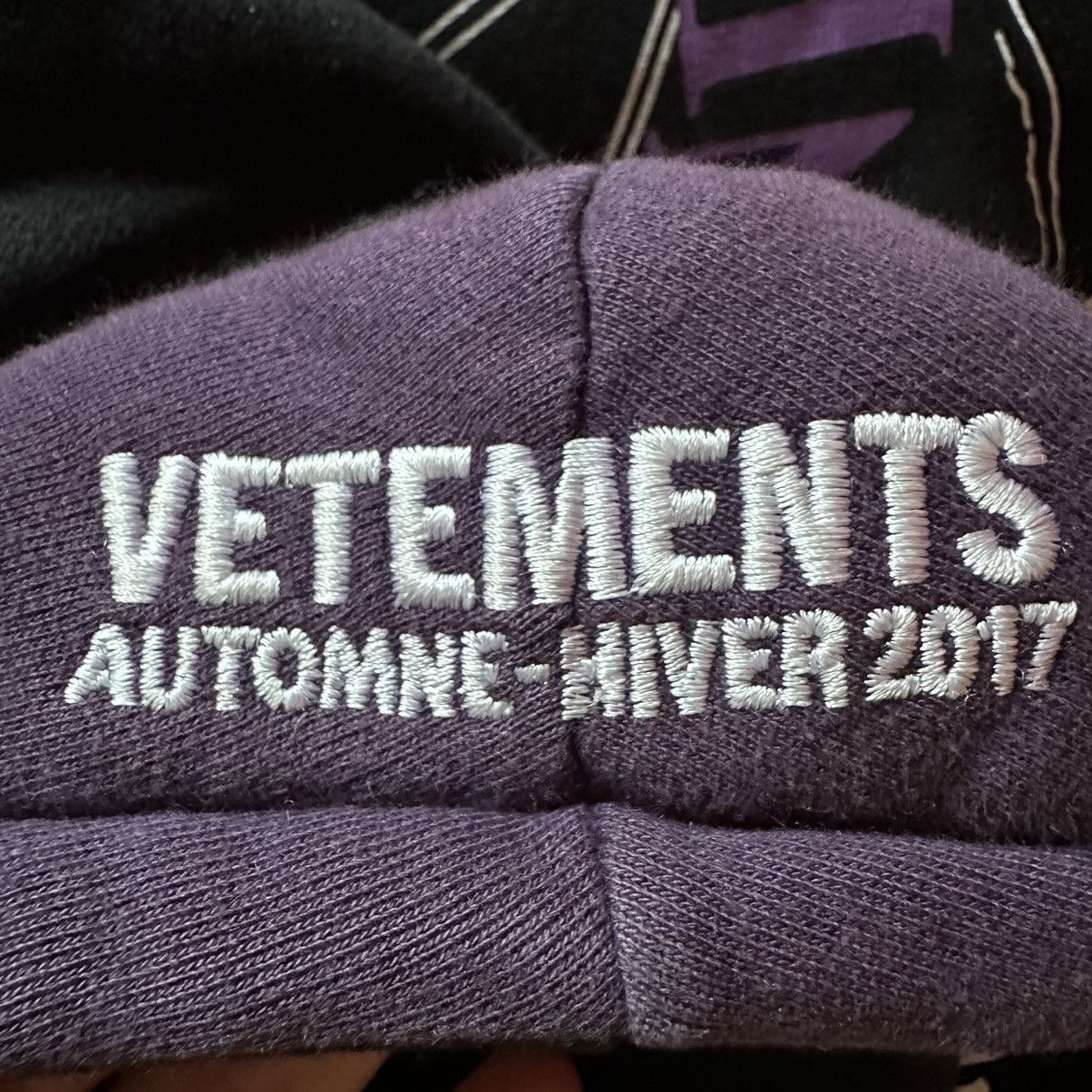 Vetements Vetements TFD Eleven Inch Gun Club Reversible Hoodie AW16 Size US M / EU 48-50 / 2 - 8 Thumbnail