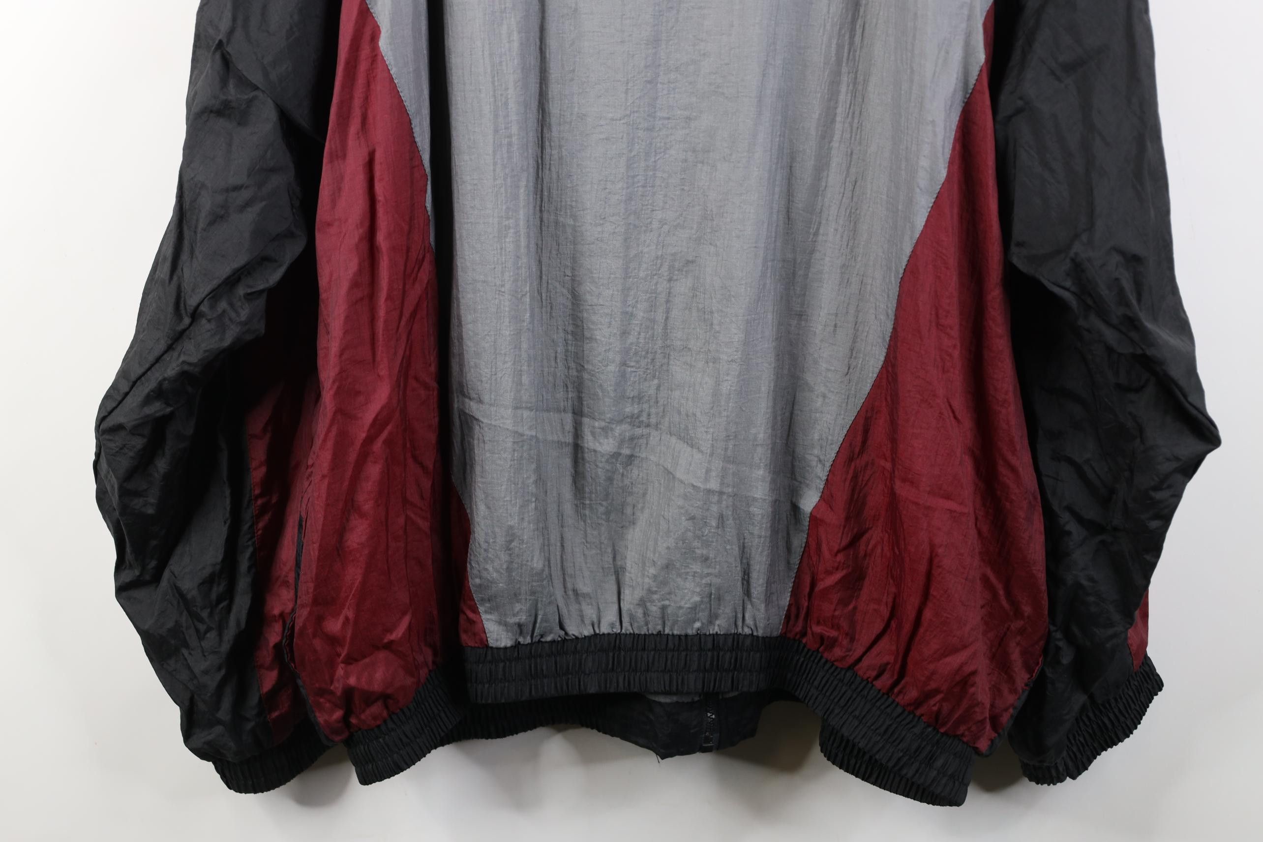 Vintage Vintage 90s Streetwear Block Lined Zip Windbreaker Jacket Size US XXL / EU 58 / 5 - 12 Thumbnail