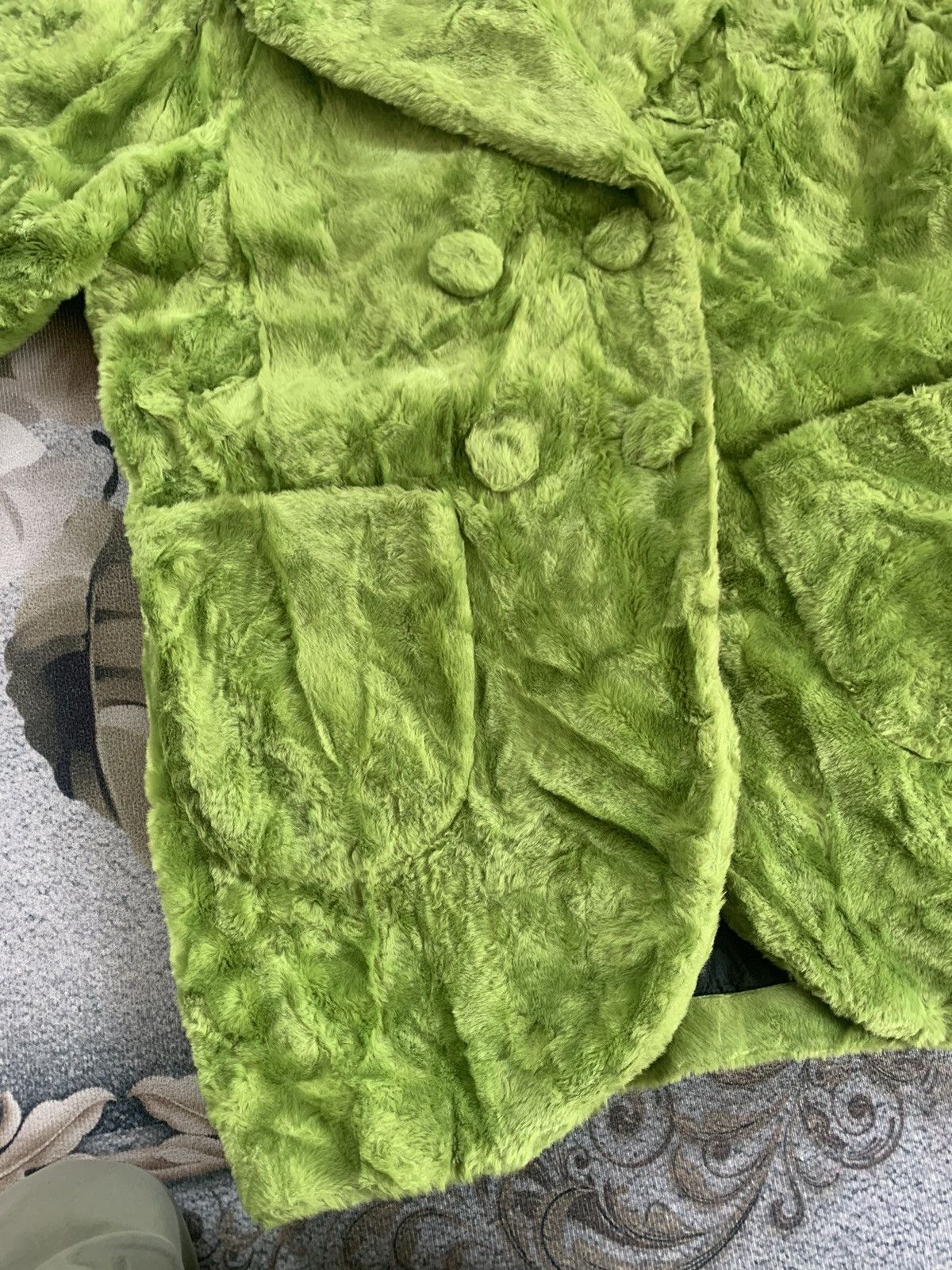 United Colors Of Benetton United Colors Of Benetton Furry Like Double Breast Coat Size M / US 6-8 / IT 42-44 - 4 Thumbnail