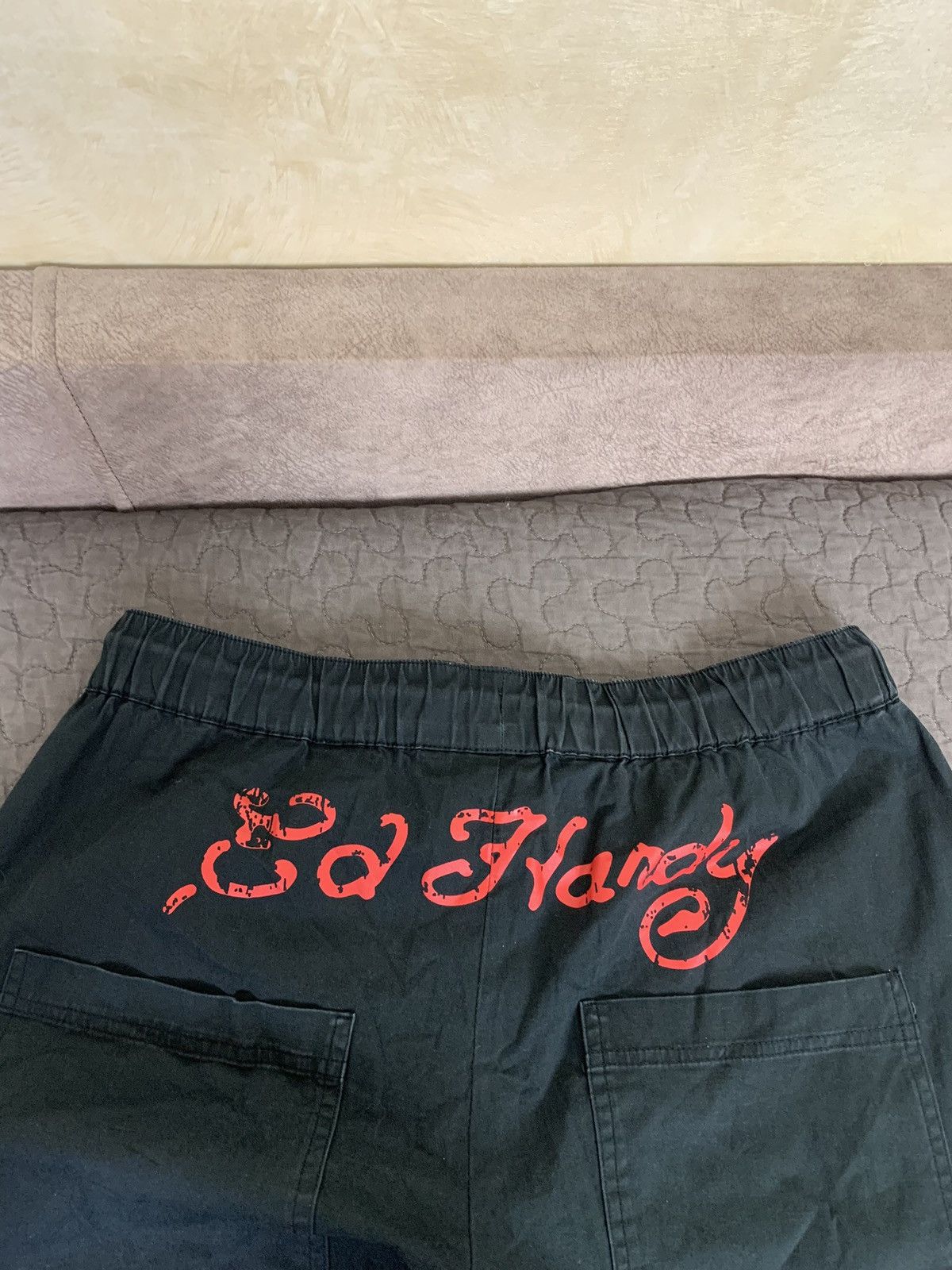 Ed Hardy Y2K Ed Hardy x Urban Outfiters Parachute Cargo Pants Size XS Size US 28 / EU 44 - 17 Thumbnail
