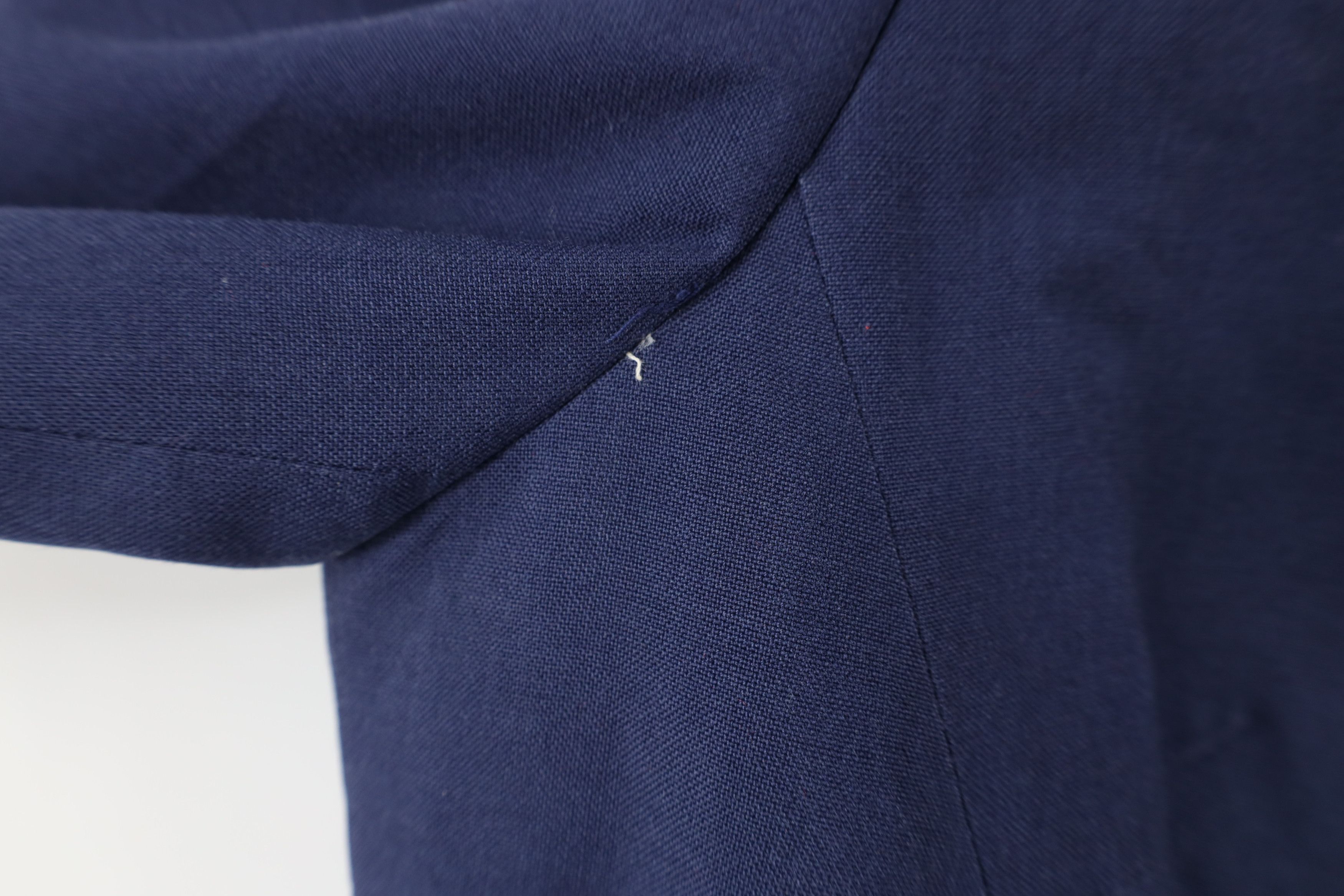 Vintage Vintage 70s Vietnam War Wool 10oz Blue 1549 Class 2 Jacket Size XL / US 12-14 / IT 48-50 - 6 Thumbnail