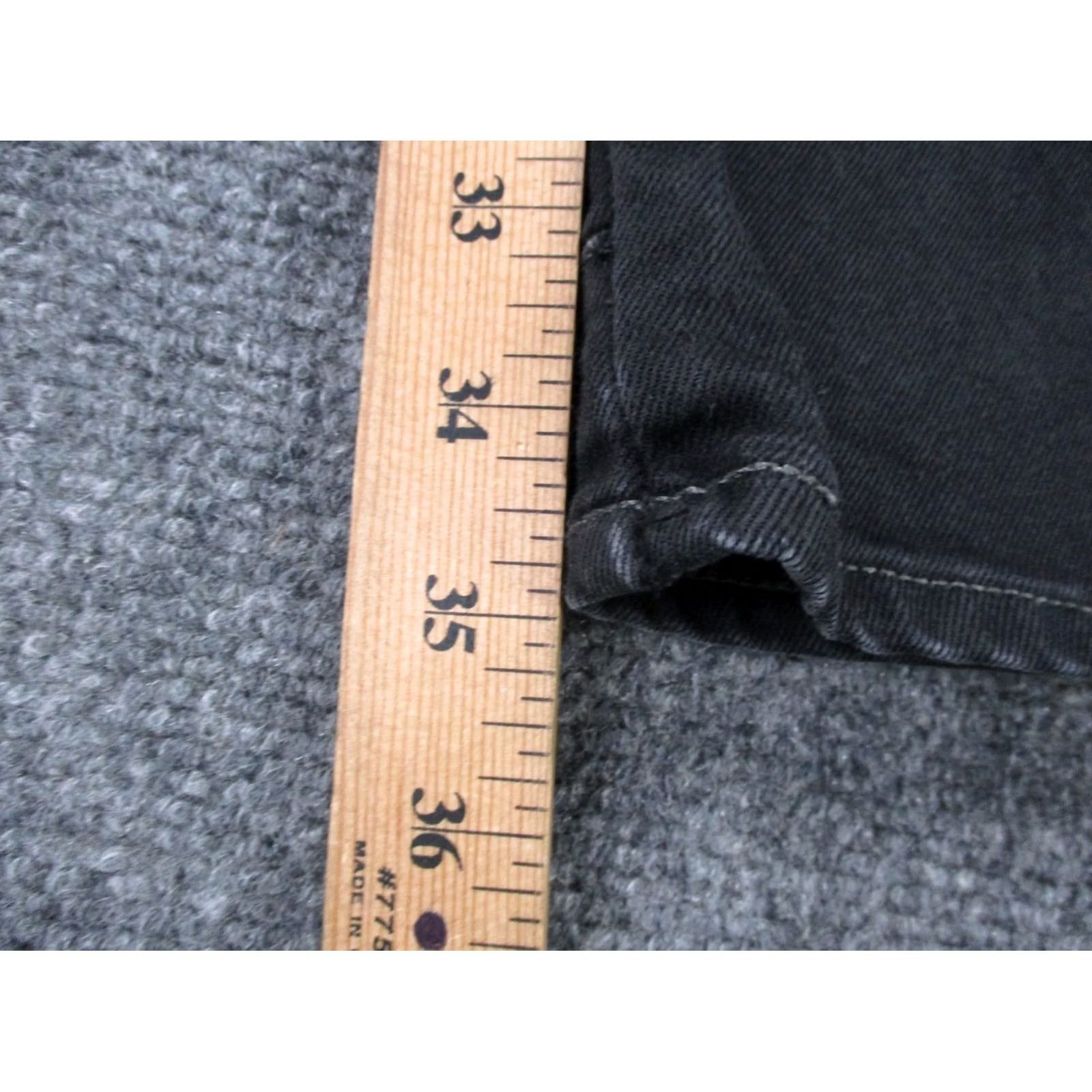 G-Star G Star Raw Jeans Men 36 X 36 Black Denim Waist Fit Skinny Grunge X 5620 Size US 35 - 5 Thumbnail