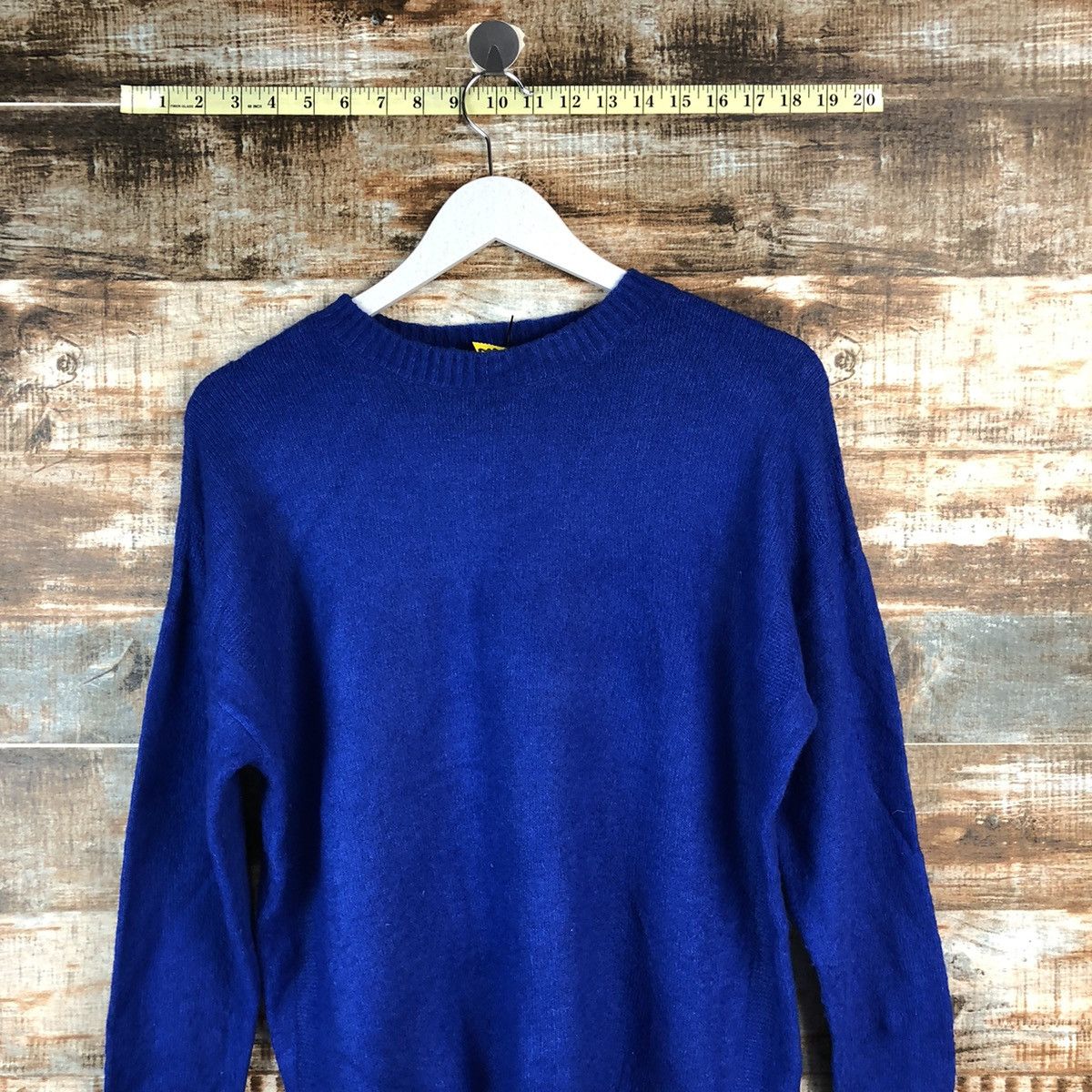 Homespun Knitwear × Japanese Brand Sunny Clouds Blue Knitwear #A2220 Size L / US 10 / IT 46 - 2 Thumbnail