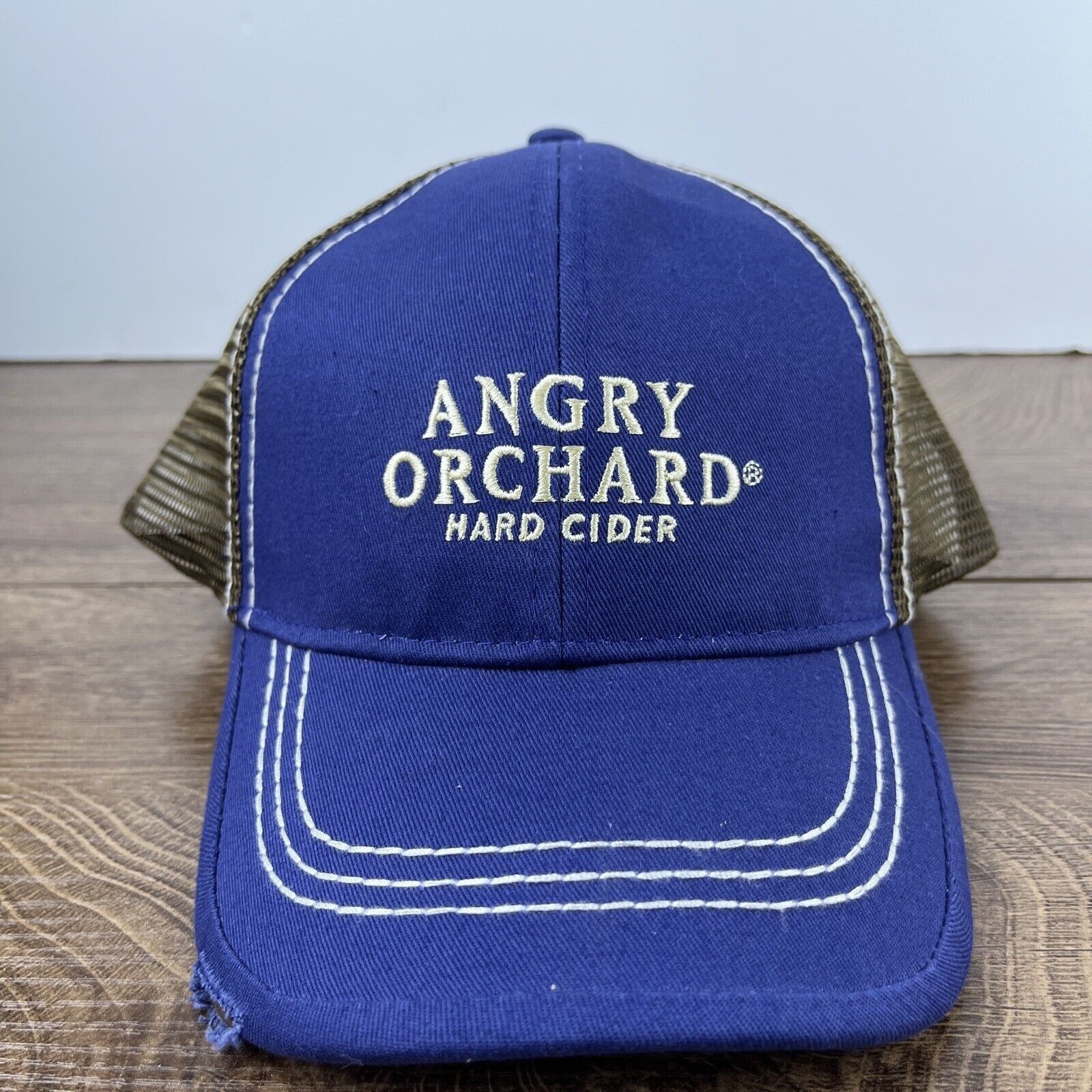 Other Hard Cider Hat Angry Orchard Blue Adjustable Hat Snapback Ad Size ONE SIZE - 3 Thumbnail