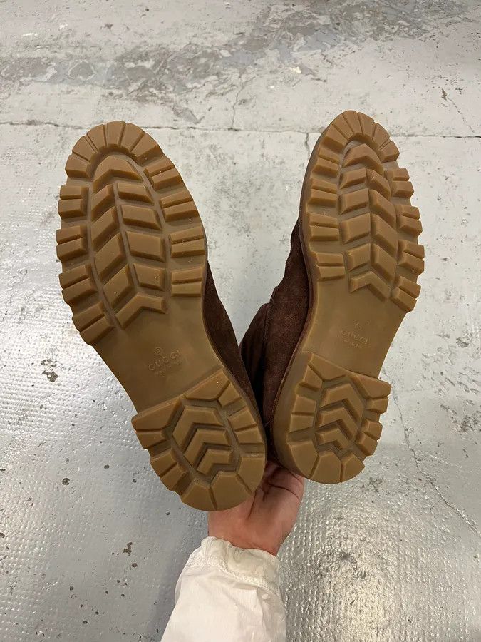 Gucci 2000s Gucci Brown Snow Brown Suede Boots Size US 10 / EU 43 - 6 Thumbnail