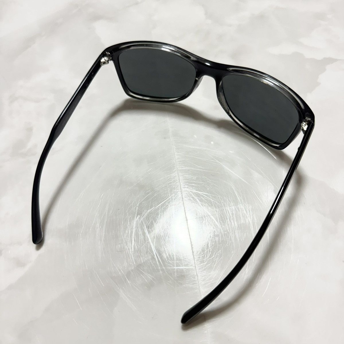 Prada Authentic Prada Side Logo Sunglasses, Black/Silver Size ONE SIZE - 7 Thumbnail