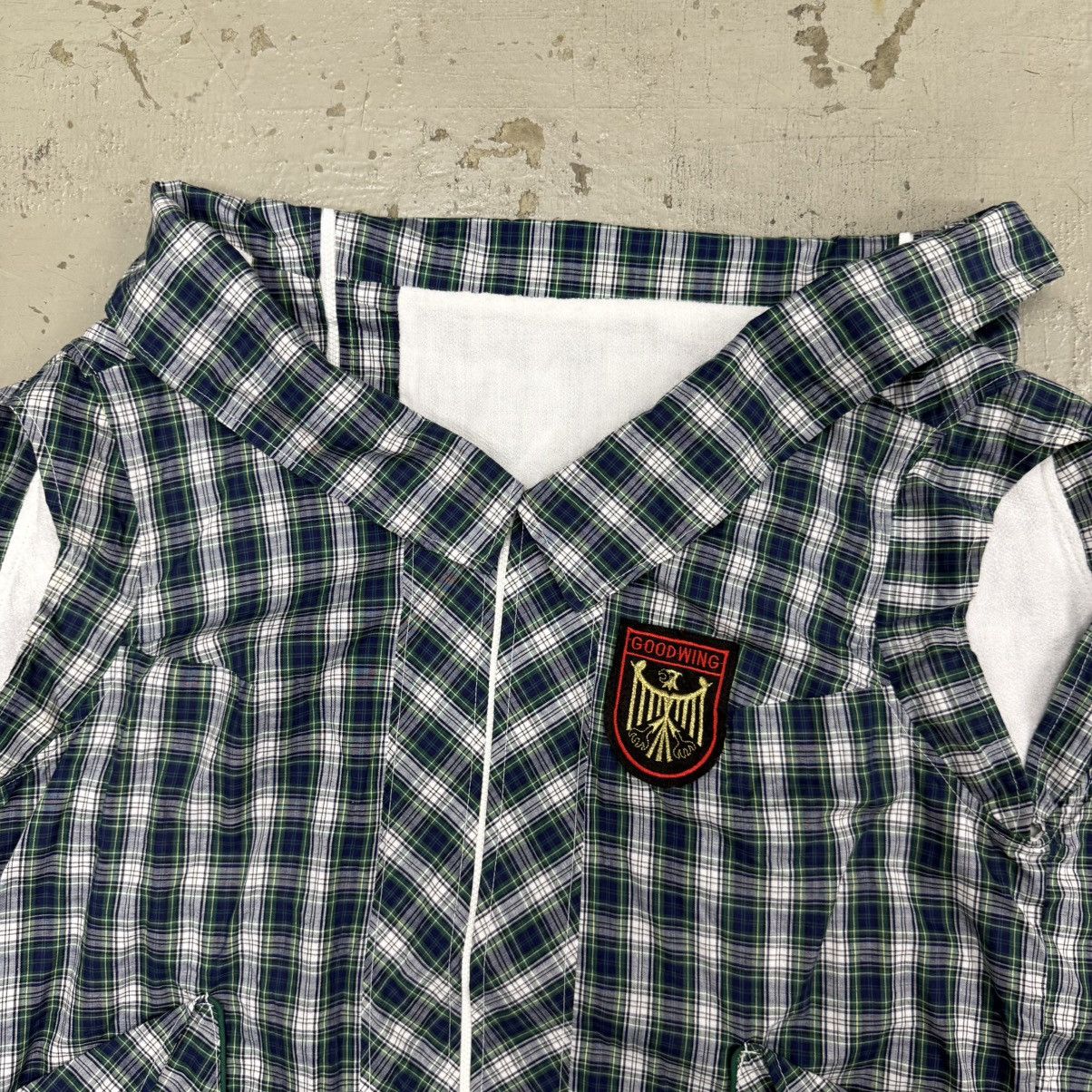 Seditionaries Seditionaries Plaid Sleeveless Multi Zip Up Jacket Vultures Size US L / EU 52-54 / 3 - 2 Thumbnail
