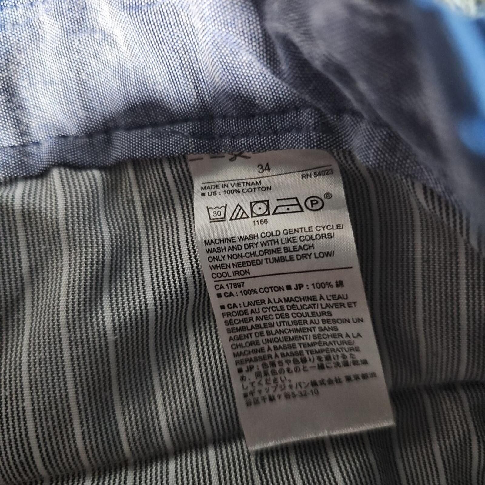Banana Republic Men’s Banana Republic Navy Aiden Shorts Size 34 Size US 34 / EU 50 - 3 Thumbnail