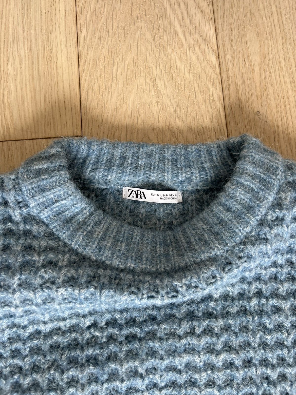 Zara Zara Cable Knit Wool Sweater Size US M / EU 48-50 / 2 - 3 Thumbnail