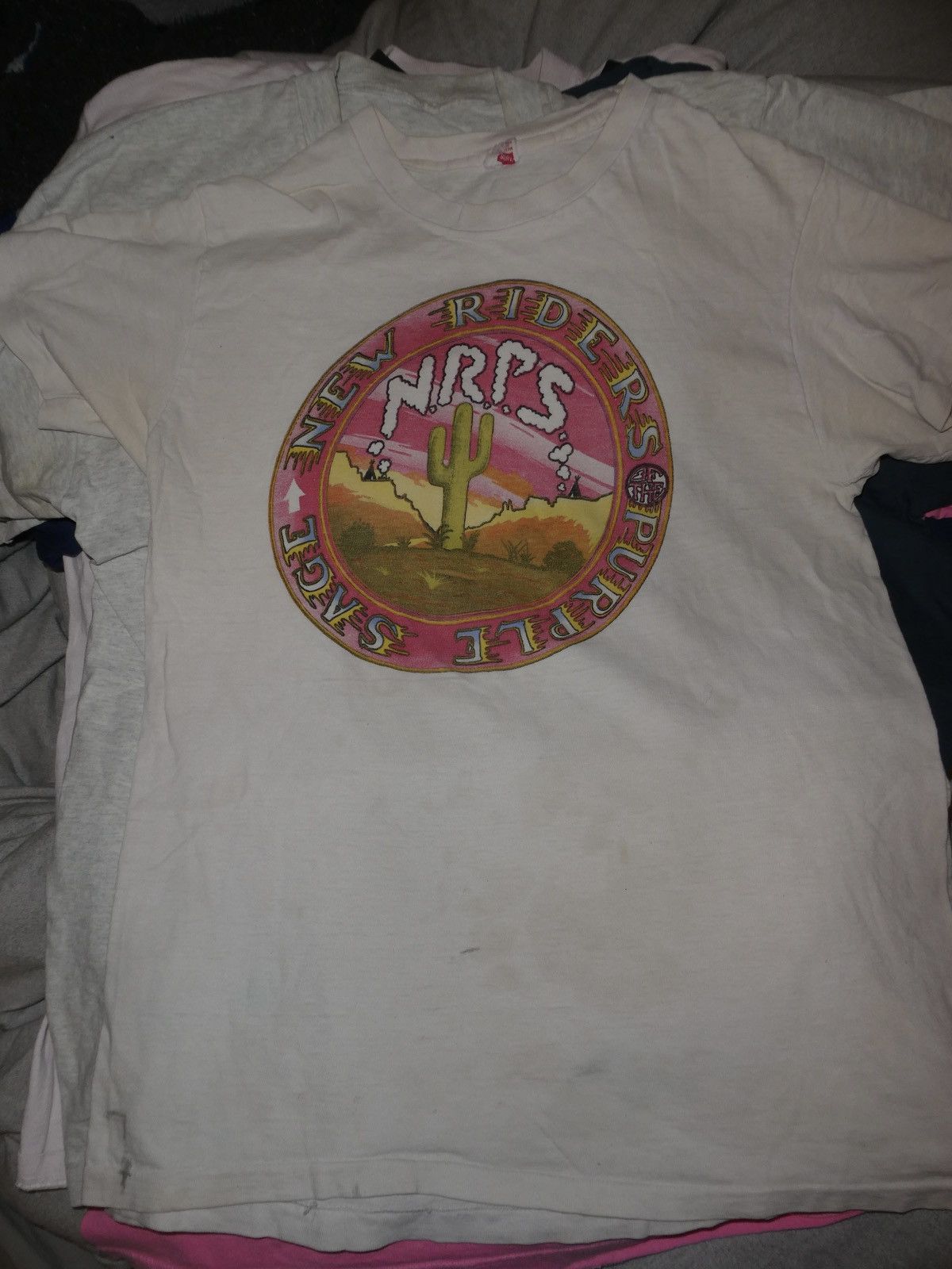 Band Tees × Vintage Original 1970s NRPS tee Size US M / EU 48-50 / 2 - 2 Thumbnail