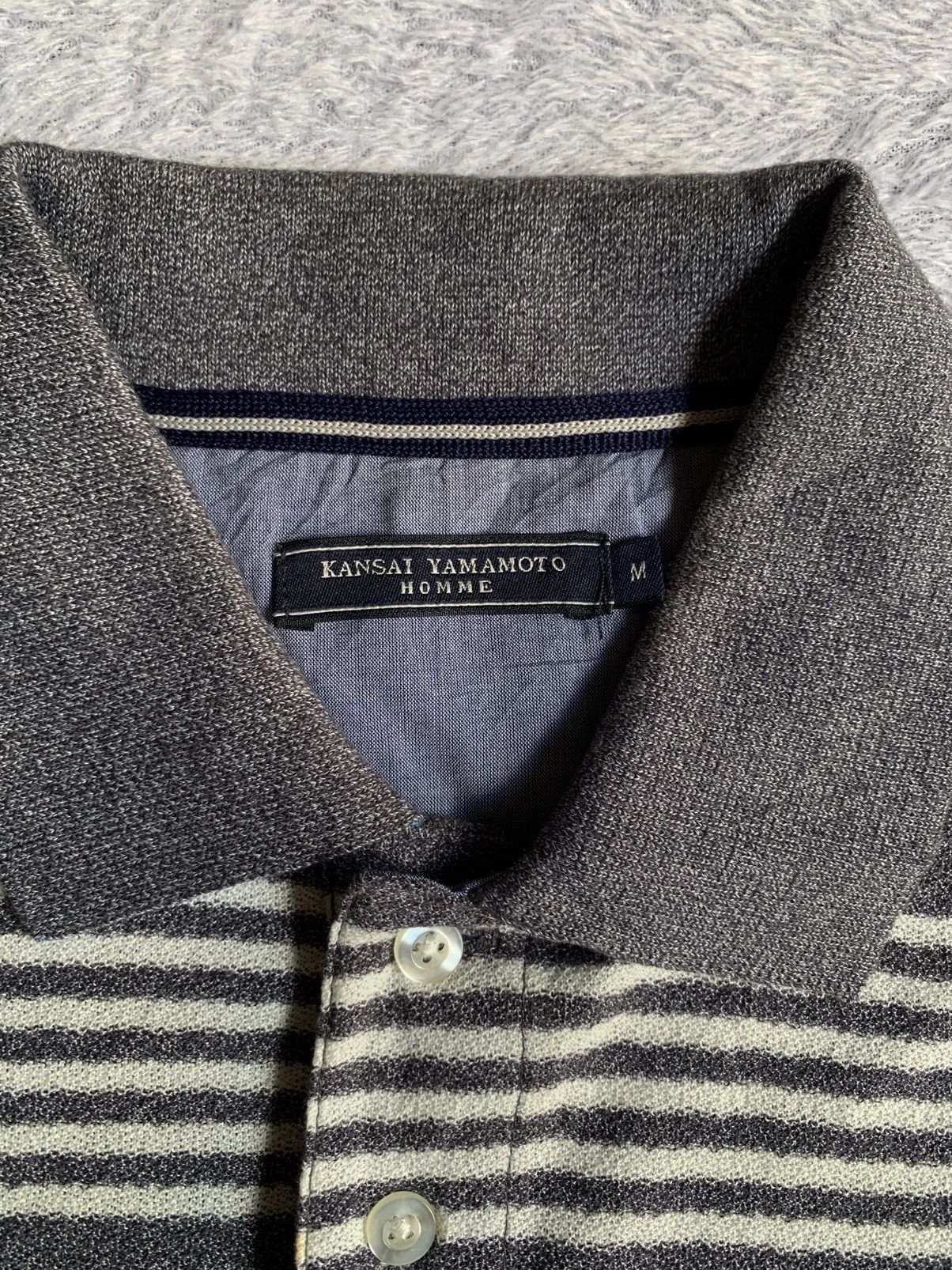 Kansai Yamamoto kansai yamamoto homme stripe pocket with rhino embroidery Size US M / EU 48-50 / 2 - 5 Thumbnail