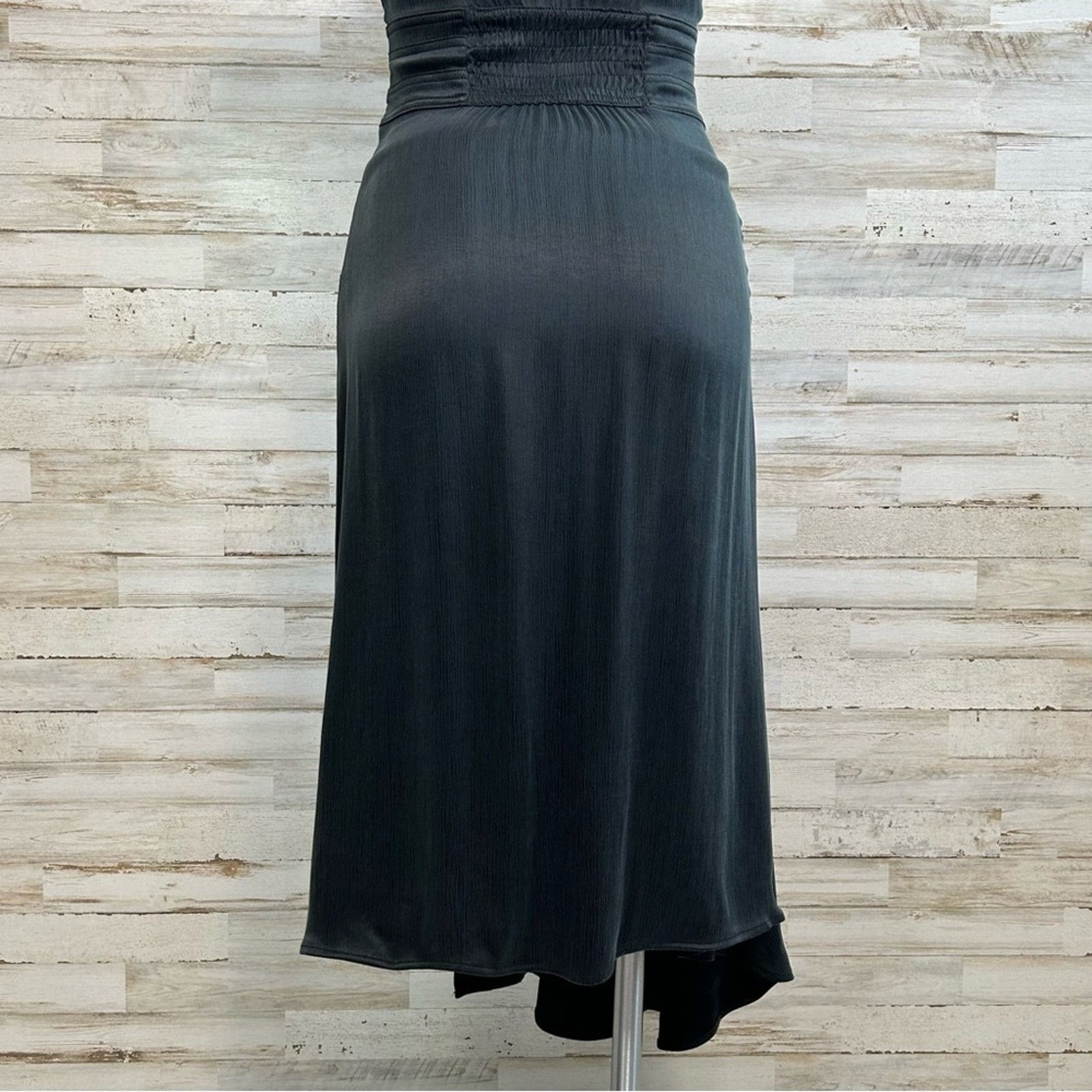 ba&sh BA&SH Coralie Dress Size 4 Int'l XS Black Asymmetrical Size S / US 4 / IT 40 - 12 Thumbnail
