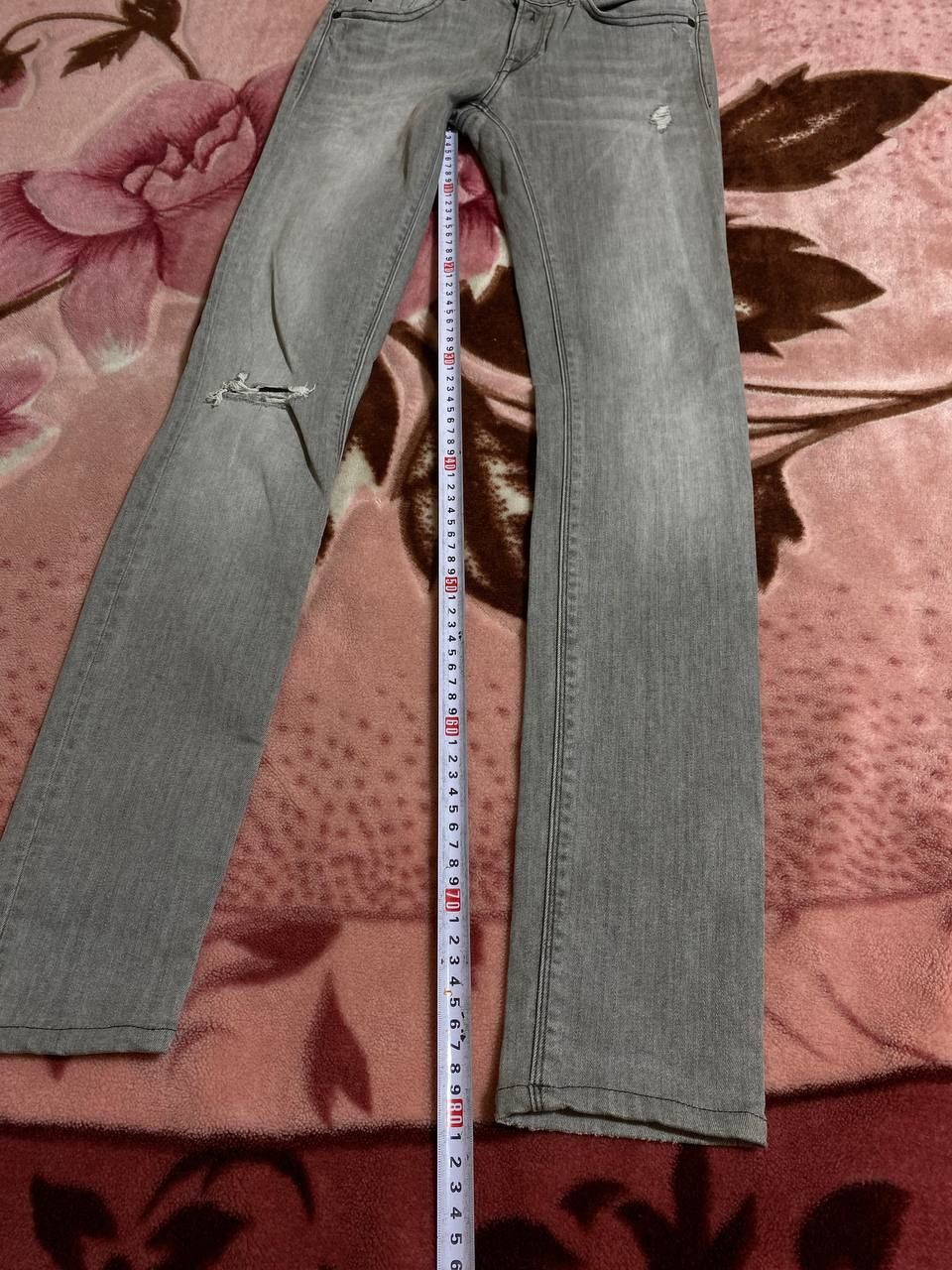 Other Vintage Skinny Denim Jeans 90s Hype Avant-garde Style Size US 26 / EU 42 - 6 Thumbnail