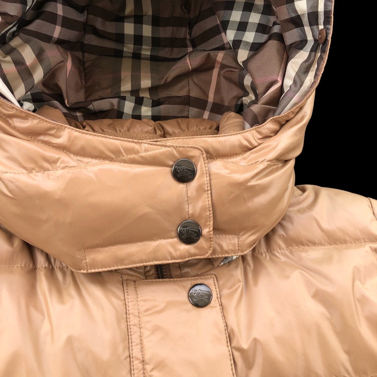 Burberry Burberry Blue Label Raccon Down Puffer Jacket Remove Hoodie Size S / US 4 / IT 40 - 18 Thumbnail