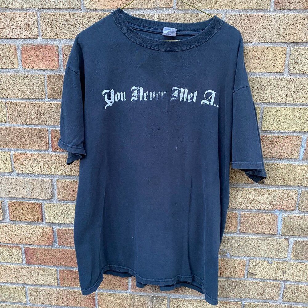 Vintage Vintage Kid Rock American Bad A** Shirt Large "MF QUITE LIK Size US L / EU 52-54 / 3 - 7 Thumbnail