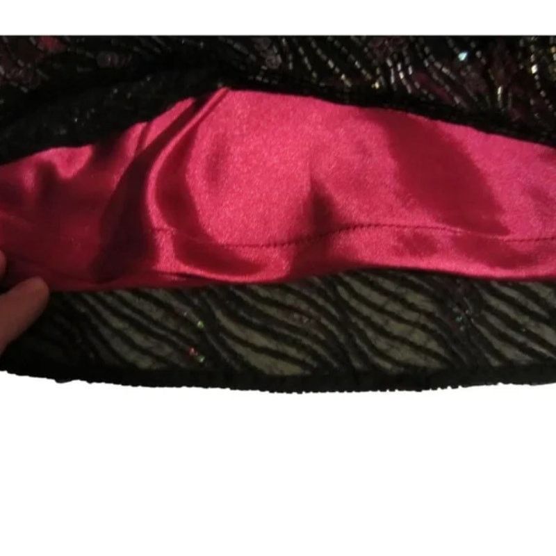 Adrianna Papell Papell Boutique Evening Red Silk Beaded Tank Top M Size M / US 6-8 / IT 42-44 - 6 Thumbnail