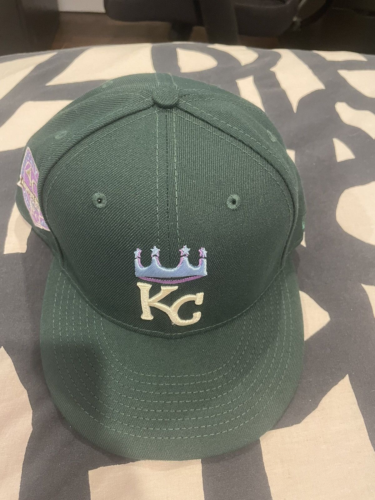 New Era KC Royals Fitted Size 7 1/2 Size ONE SIZE - 1 Thumbnail