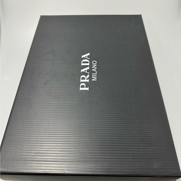 Prada Prada Downtown Mid-Top Sneakers White Men’s UK 10.5/US 11.5 Size US 11.5 / EU 44-45 - 7 Thumbnail