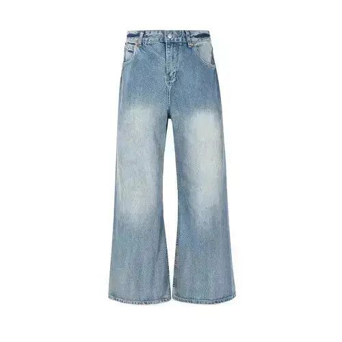 Japanese Brand Y2K Straight Baggy Vintage Blue Jean Size US 32 / EU 48 - 6 Thumbnail