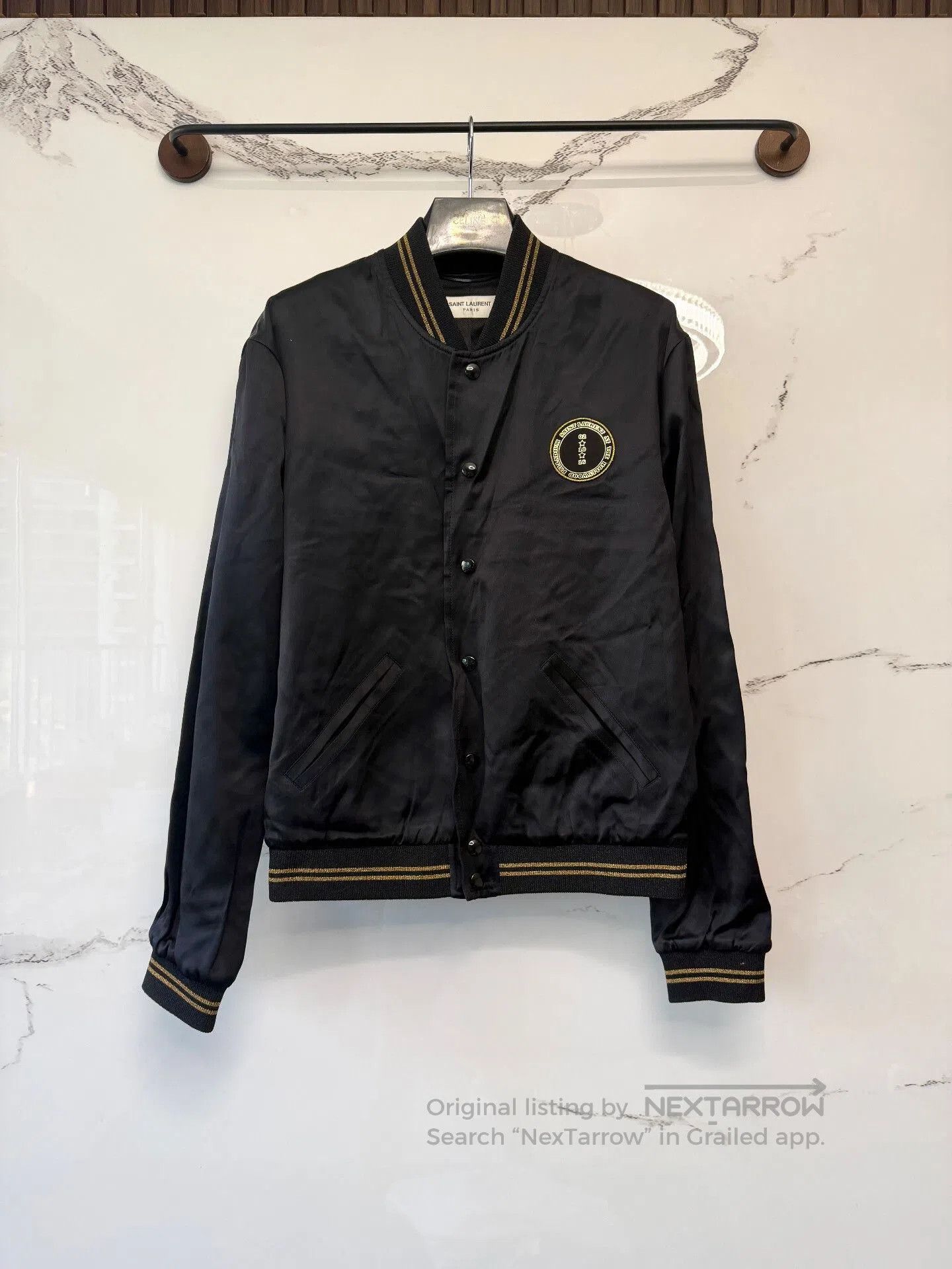 Saint Laurent Paris saint laurent hollywood jacket black 48. Size US M / EU 48-50 / 2 - 1 Thumbnail