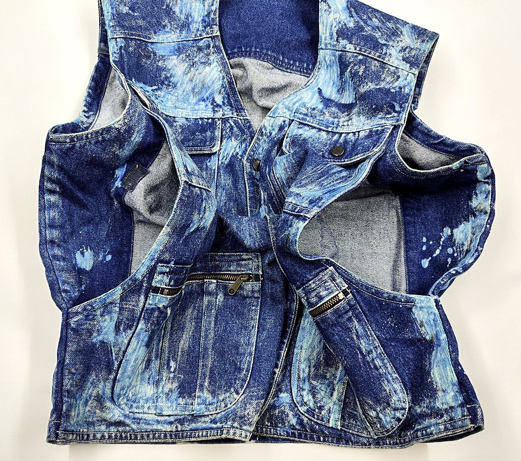 Japanese Brand CAPITAN painter jeans vest reversible Size US L / EU 52-54 / 3 - 4 Thumbnail
