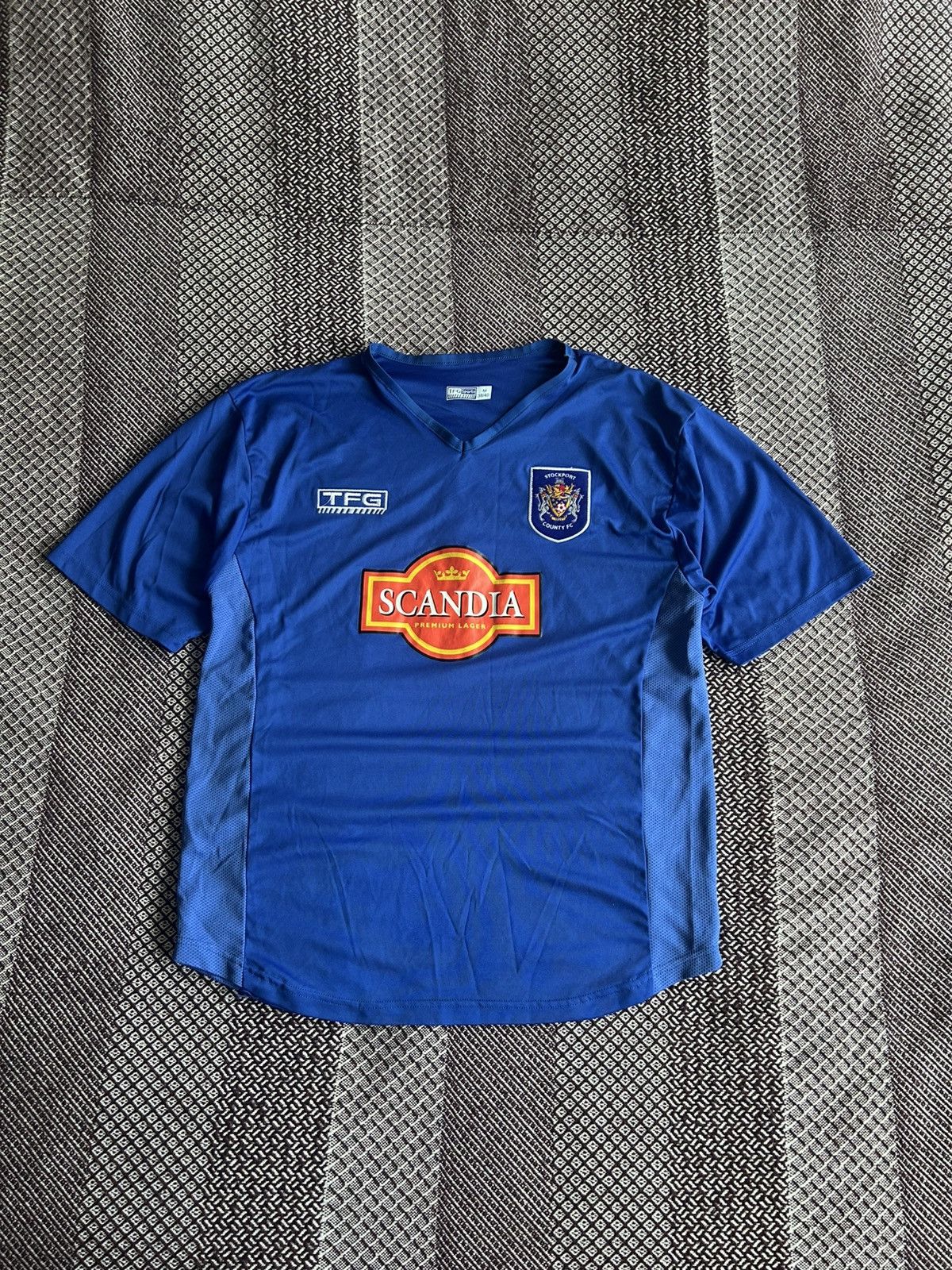 Vintage Vintage Stockport Country Scandia TFG Football Jersey Size M Size US M / EU 48-50 / 2 - 1 Thumbnail