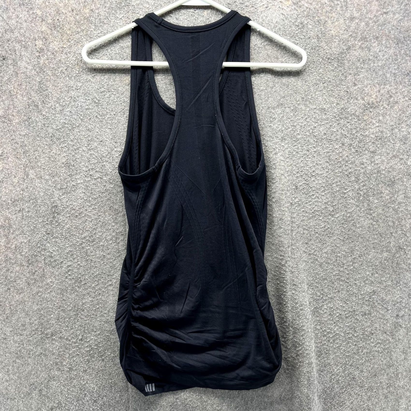 Athleta VINTAGE Athleta Tank Top Womens S Black Racerback Ruched Running Yoga Workout Size S / US 4 / IT 40 - 2 Thumbnail