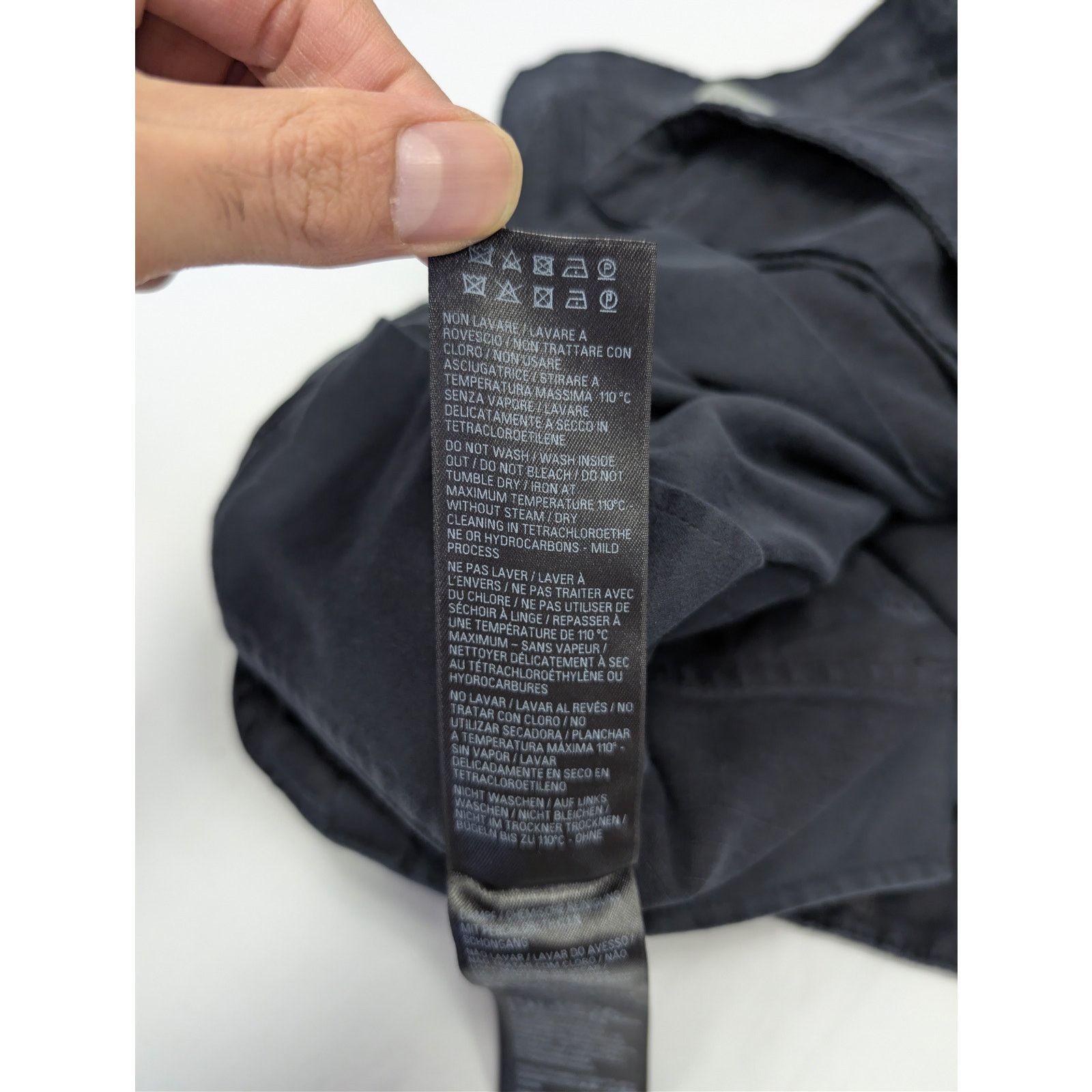 Balenciaga o1rshd1 Cotton Ripstop Shorts in Black Size US 30 / EU 46 - 15 Thumbnail