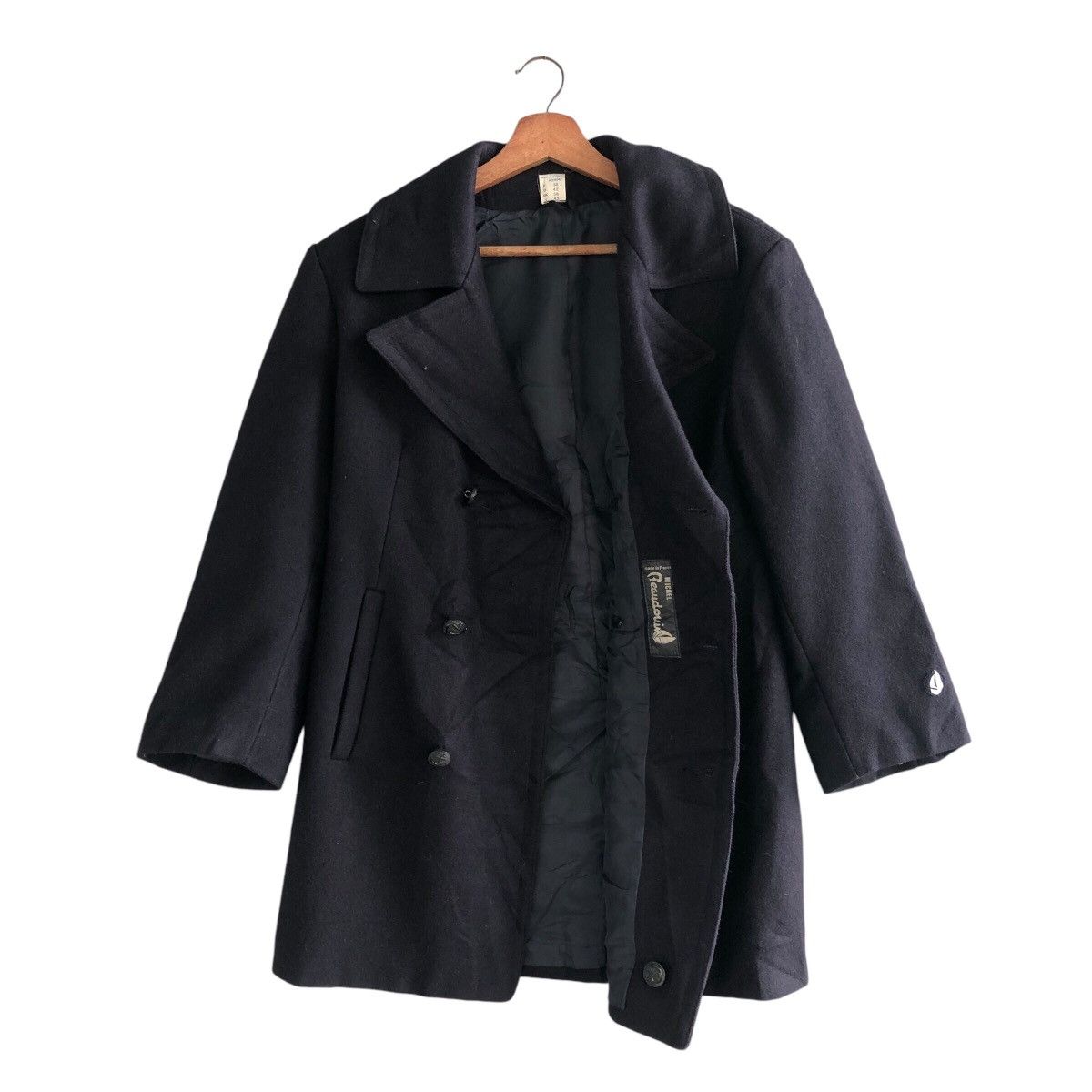 Vintage Michel Beaudouin Black Vintage Duffle Coat Size M Size US M / EU 48-50 / 2 - 11 Thumbnail