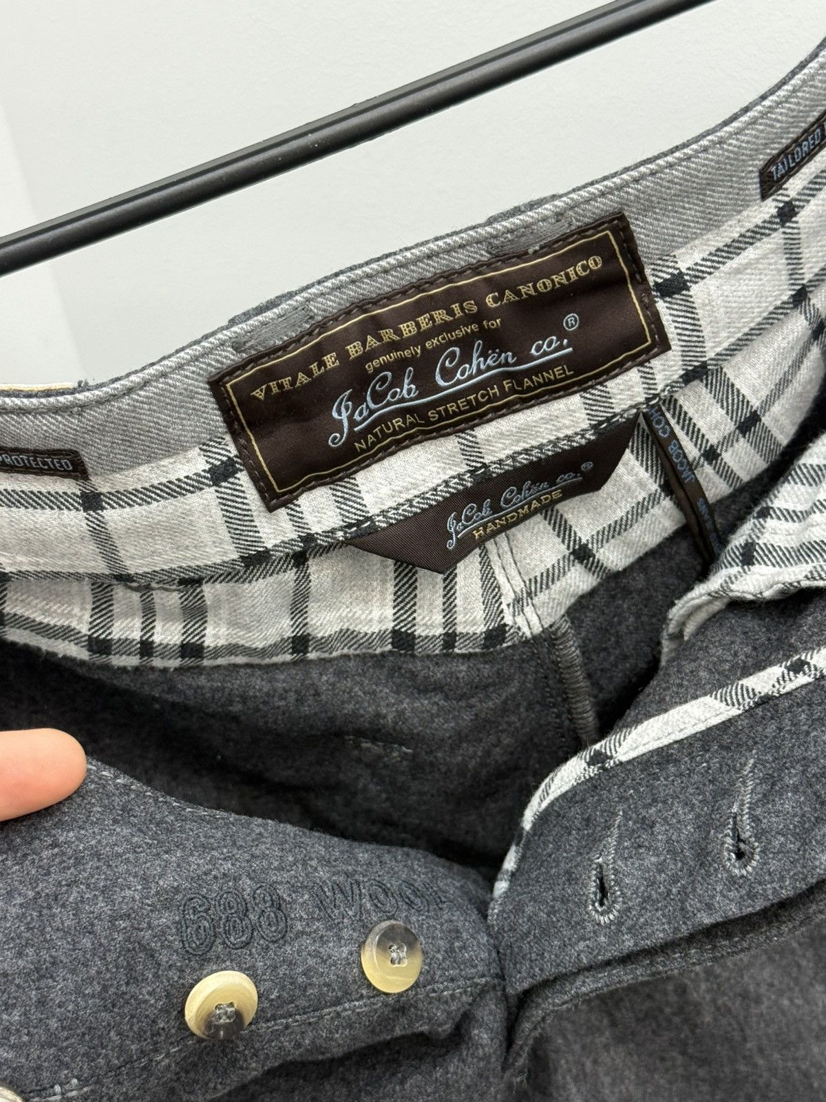 Jacob Cohen Jacob Cohen Classic Wool Pants Size US 31 - 6 Thumbnail