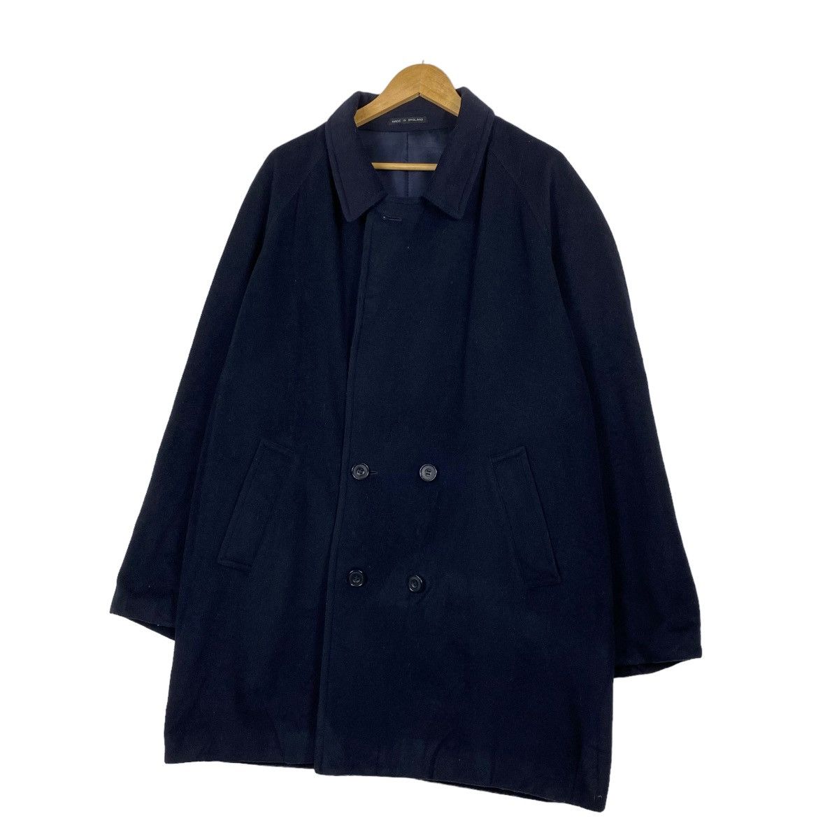 Japanese Brand RIOT💥💥TIBBET DUFFLE COAT MADE IN ENGLAND Size US L / EU 52-54 / 3 - 3 Thumbnail