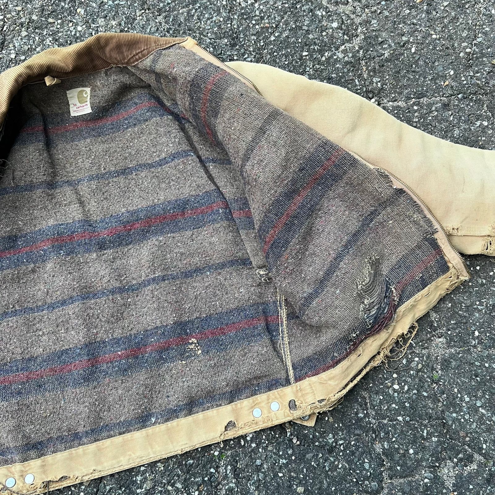 Carhartt True vintage Carhartt 70s work wear Detroit brown jacket Size US M / EU 48-50 / 2 - 12 Thumbnail