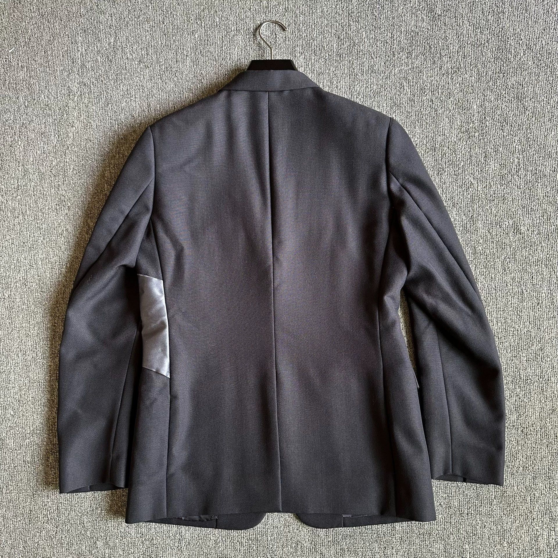 Dior dior men mist blue satin suit jacket Size US M / EU 48-50 / 2 - 3 Thumbnail